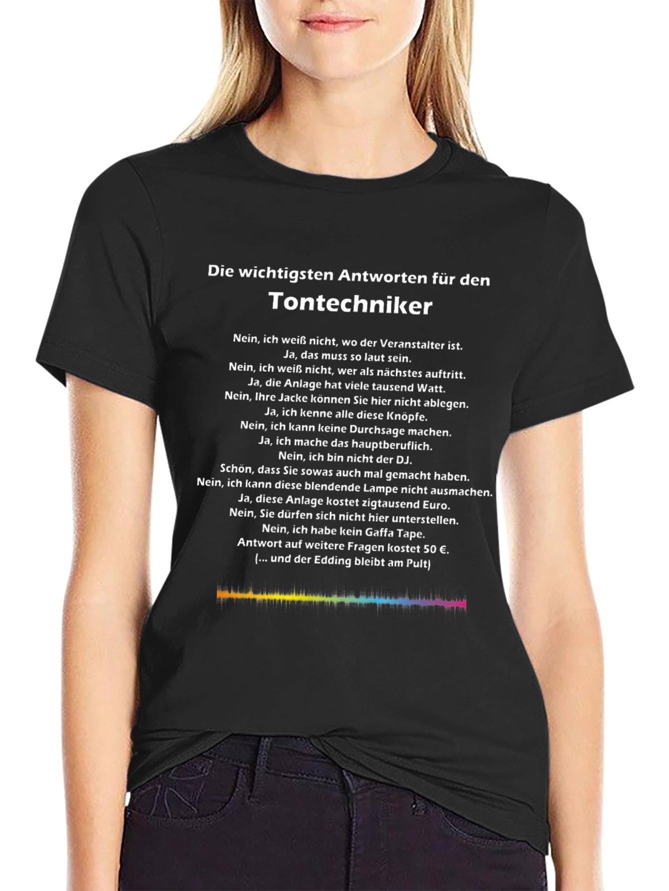 Tontechniker T-Shirt - Sound Engineer Humor
