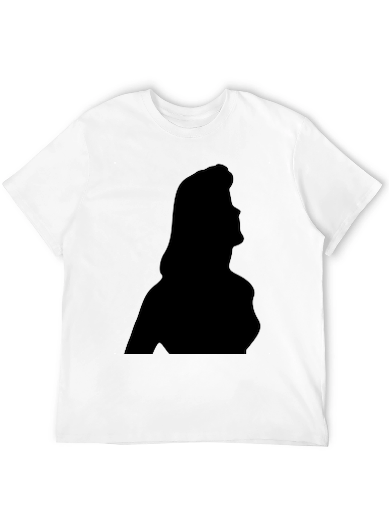 Silhouette Graphic T-Shirt - Stylish Black Tee