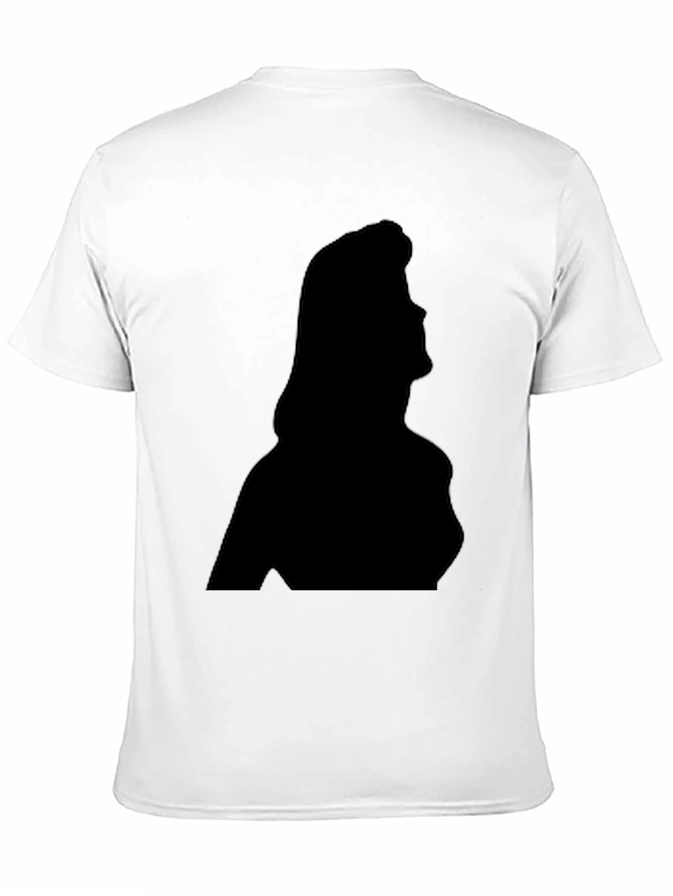 Silhouette Graphic T-Shirt - Stylish Black Tee