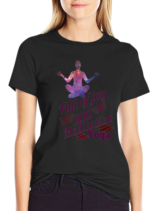 Yoga Joy Meditation Tee - Relaxed Fit