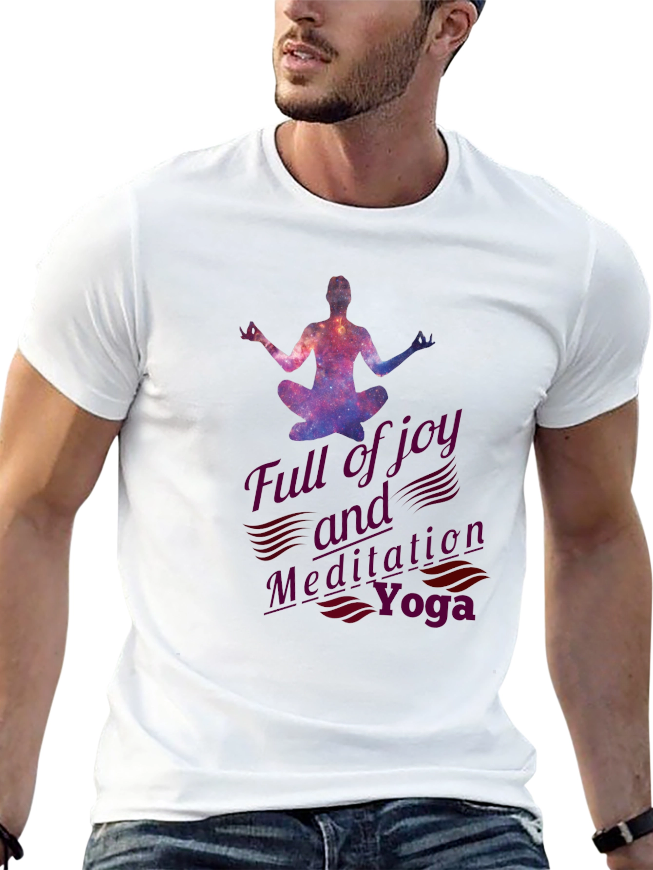 Yoga Joy Meditation Tee - Relaxed Fit