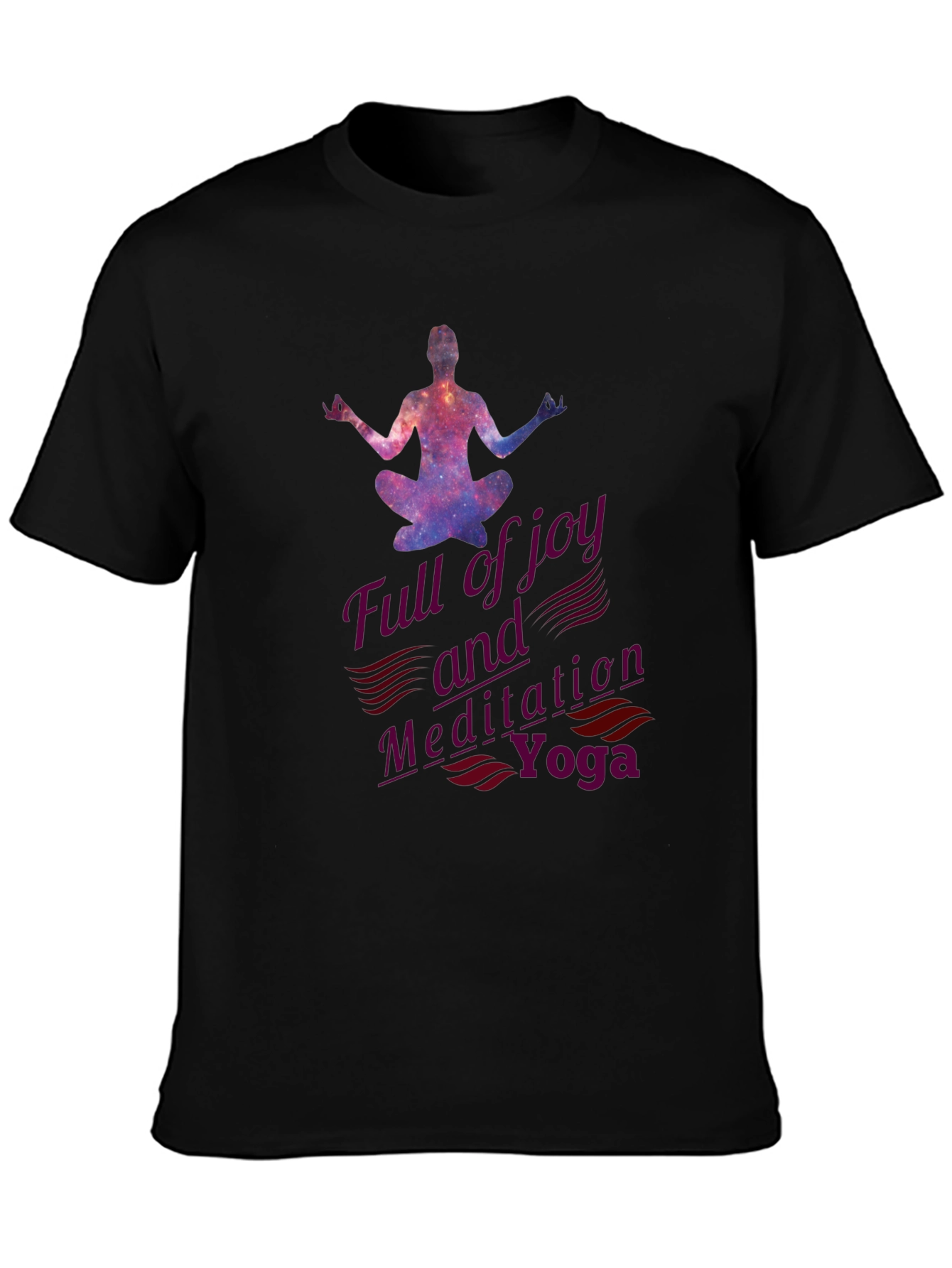 Yoga Joy Meditation Tee - Relaxed Fit