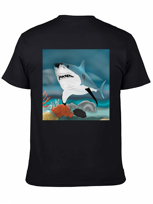 Shark Graphic T-Shirt - Undersea Adventure Design