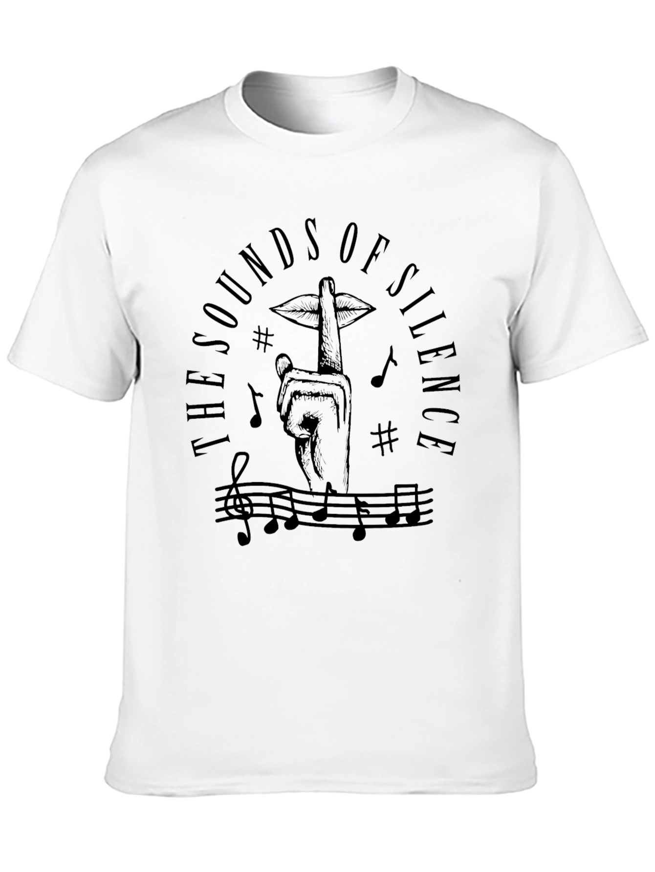 The Sounds of Silence Graphic T-Shirt