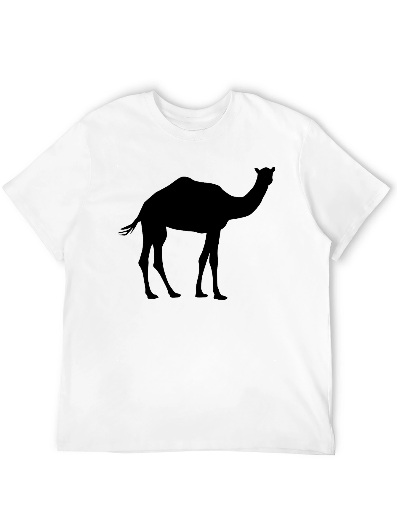 Camel Silhouette Black T-Shirt