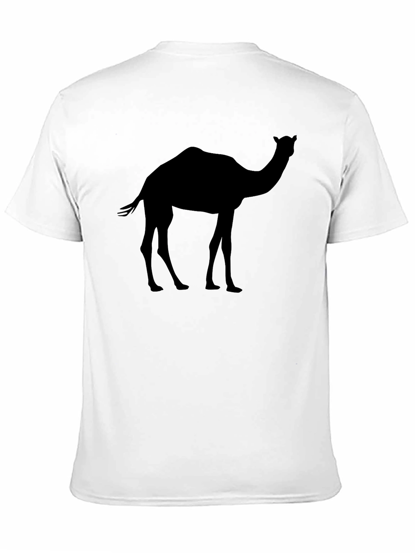 Camel Silhouette Black T-Shirt