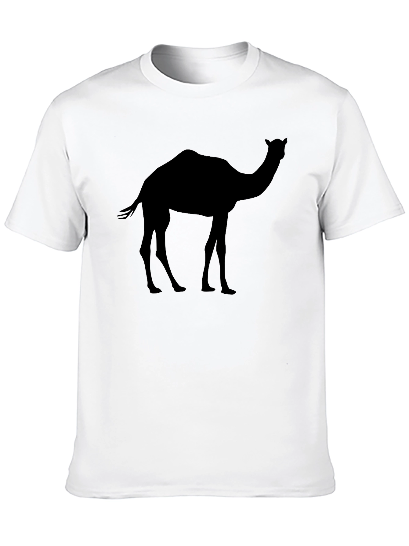 Camel Silhouette Black T-Shirt