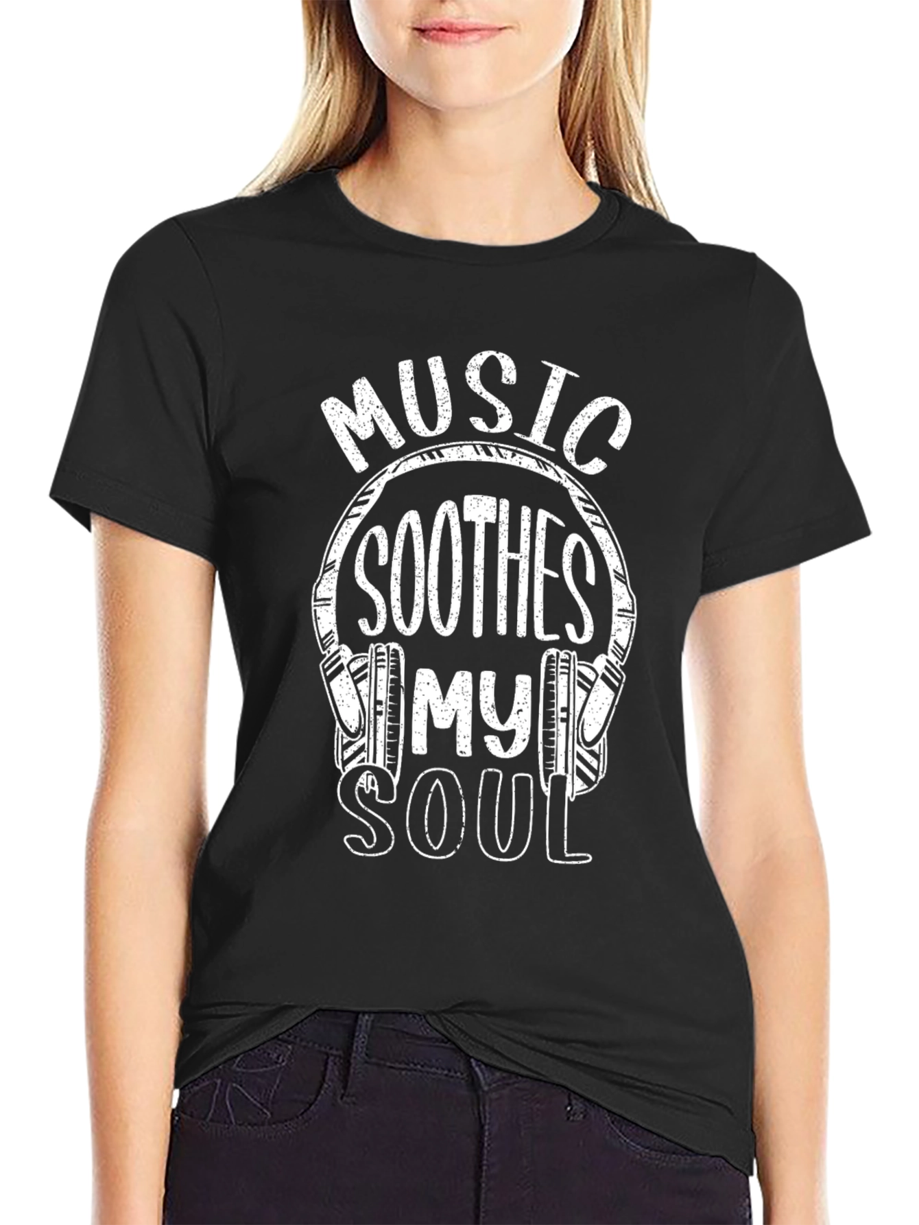 Music Soothes My Soul Graphic Tee