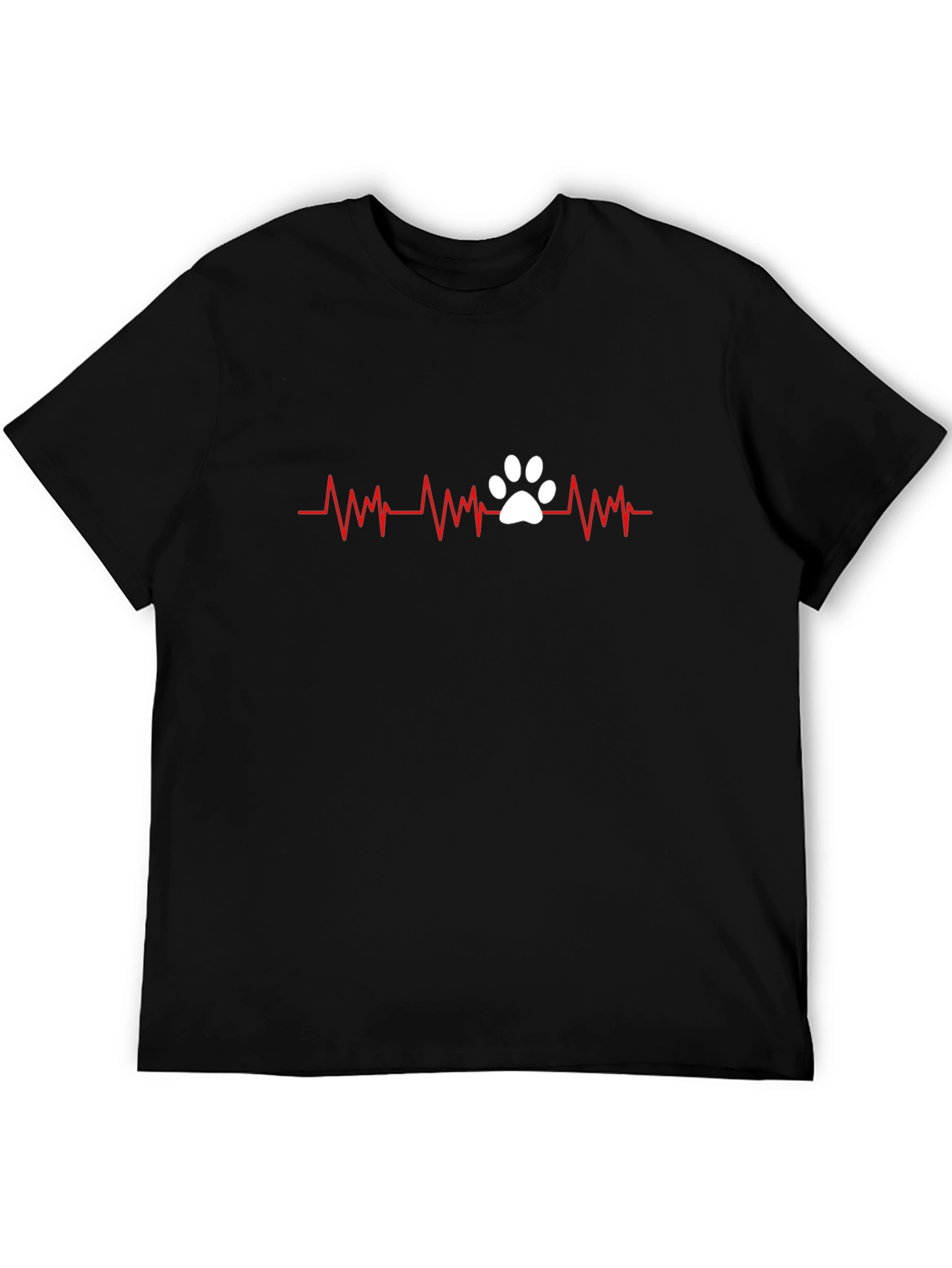 Dog Lover Heartbeat T-Shirt