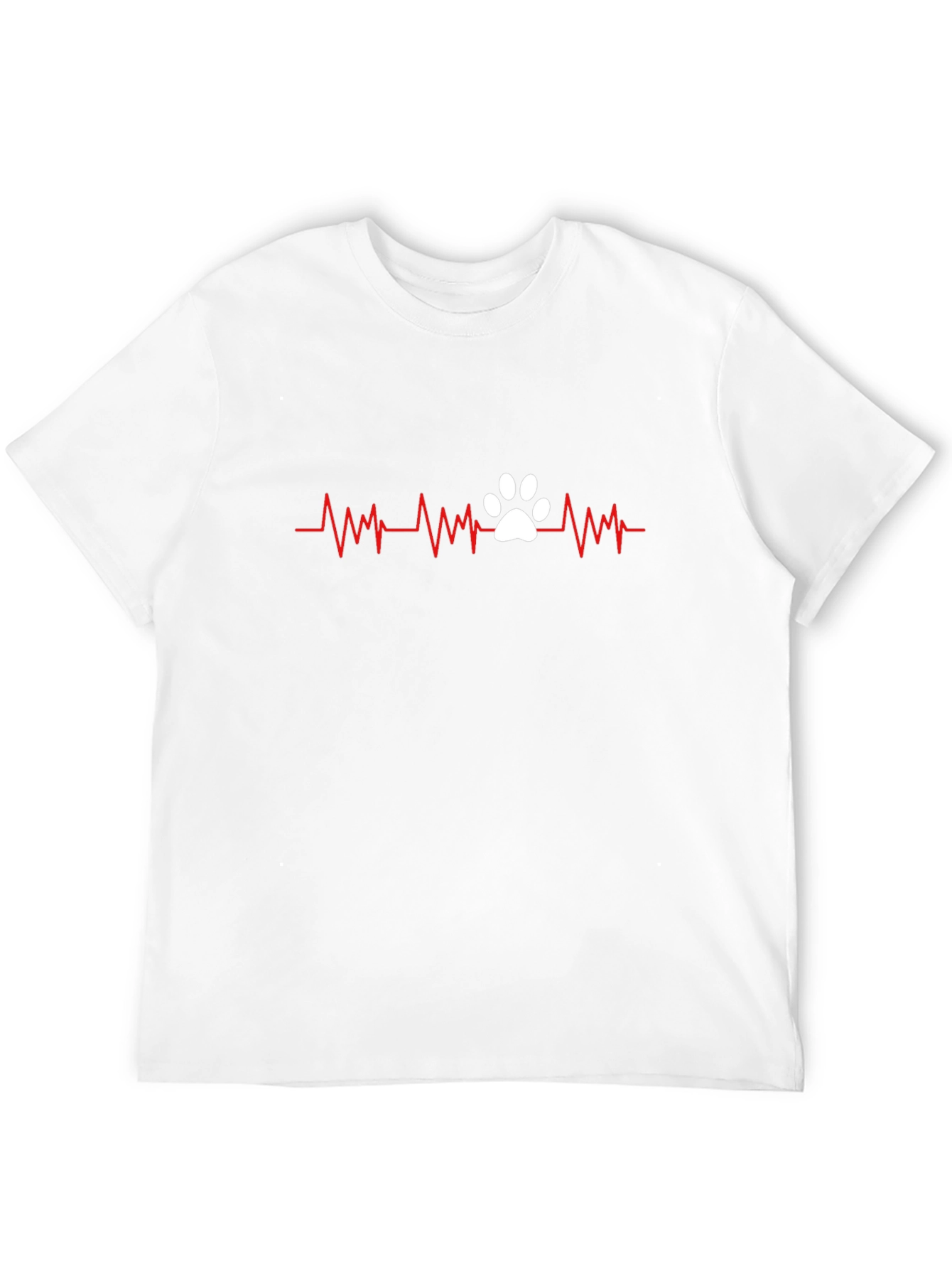 Dog Lover Heartbeat T-Shirt