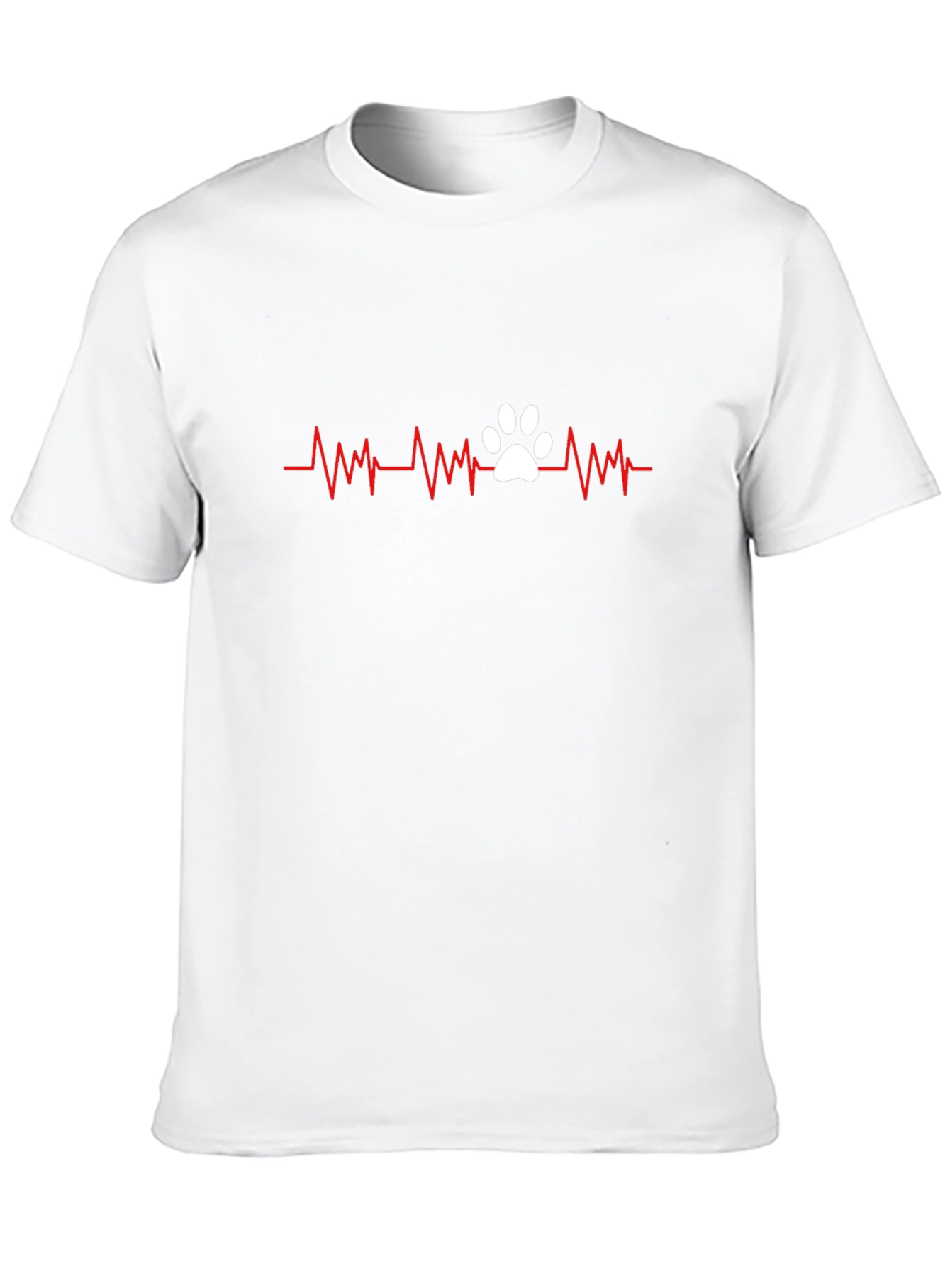 Dog Lover Heartbeat T-Shirt