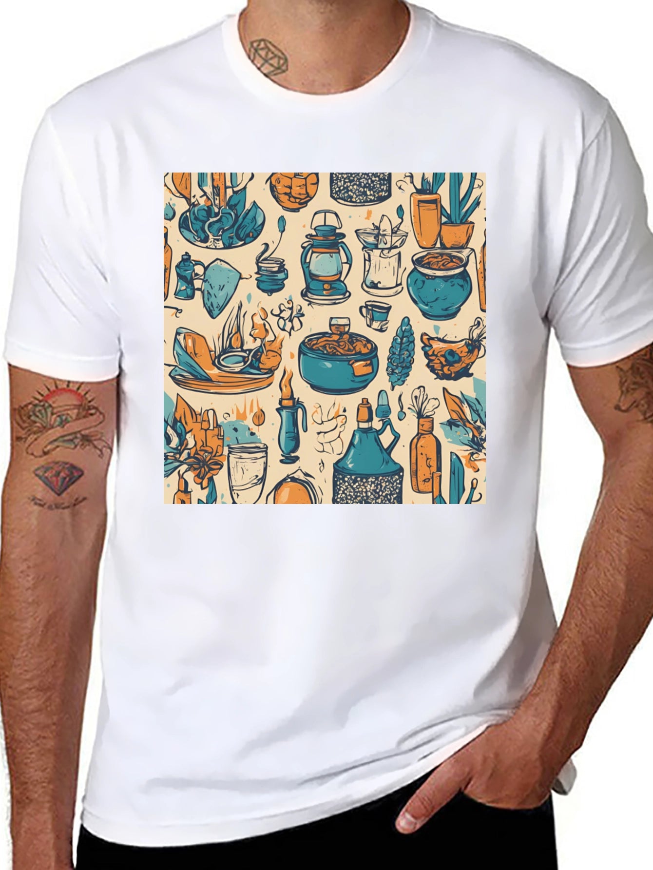 Illustrated Potion Ingredient T-Shirt