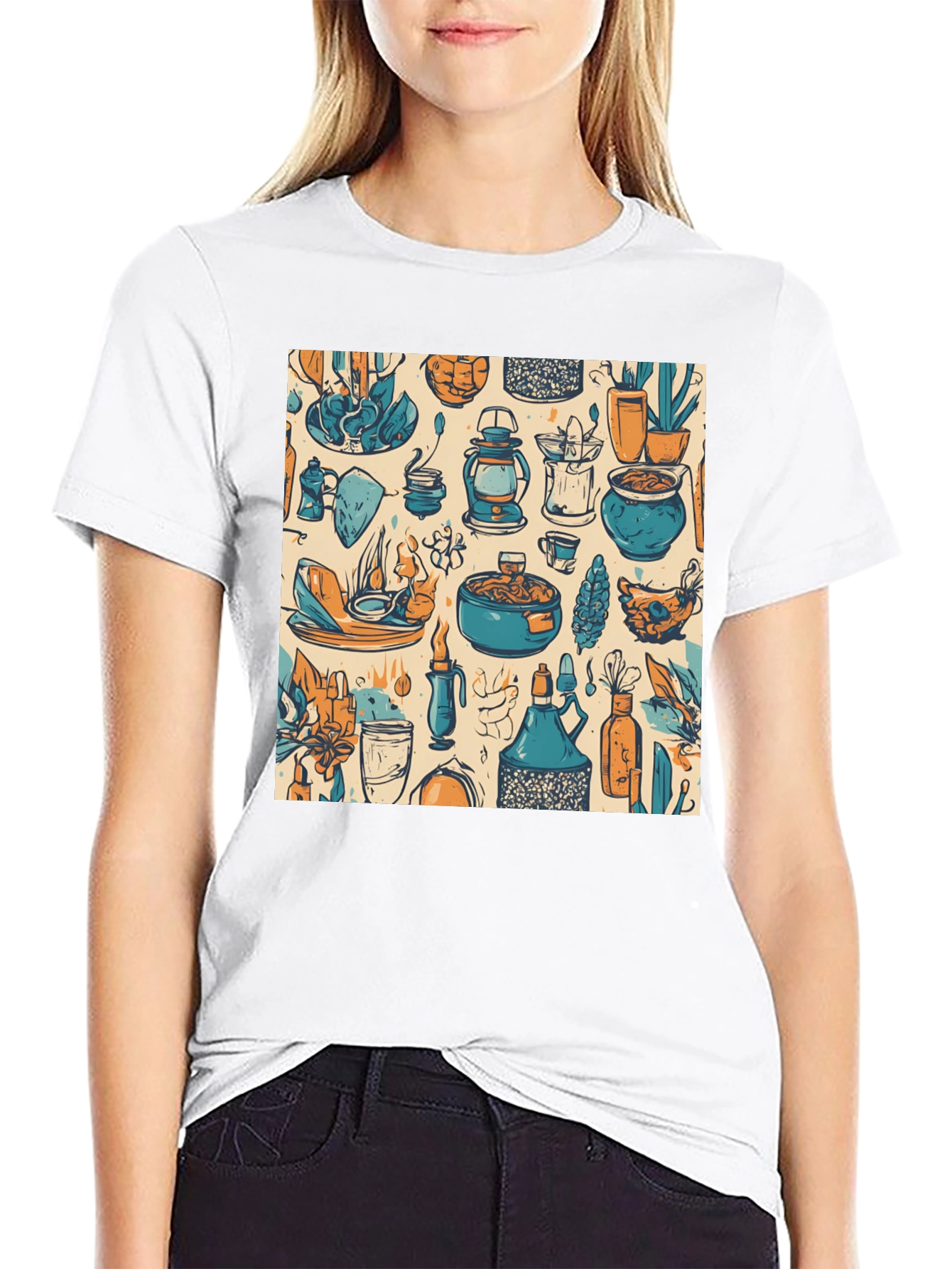 Illustrated Potion Ingredient T-Shirt