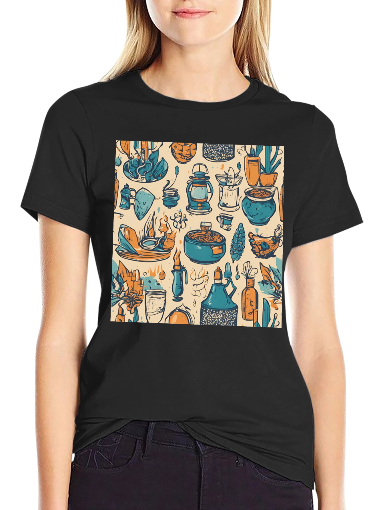 Illustrated Potion Ingredient T-Shirt