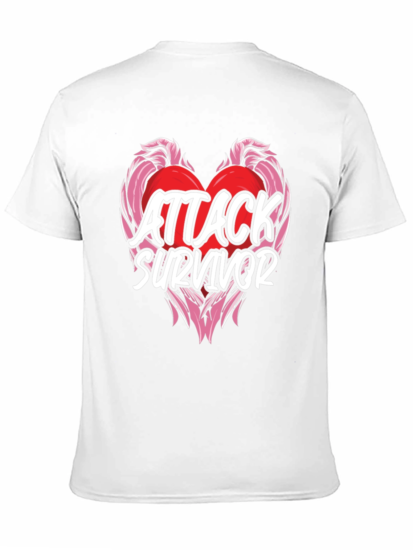 Attack Survivor Heart Graphic Tee