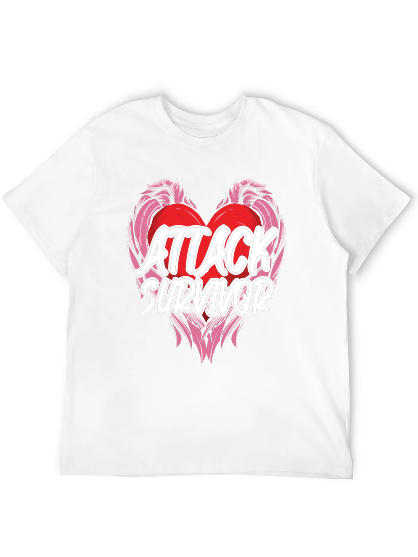 Attack Survivor Heart Graphic Tee