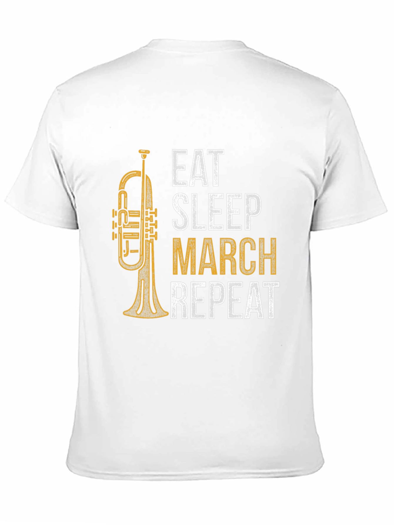 Eat Sleep March Repeat Trumpet T-Shirt