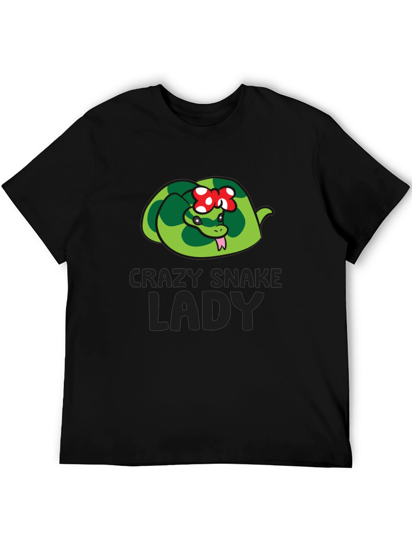 Crazy Snake Lady T-Shirt - Reptile Lover Tee