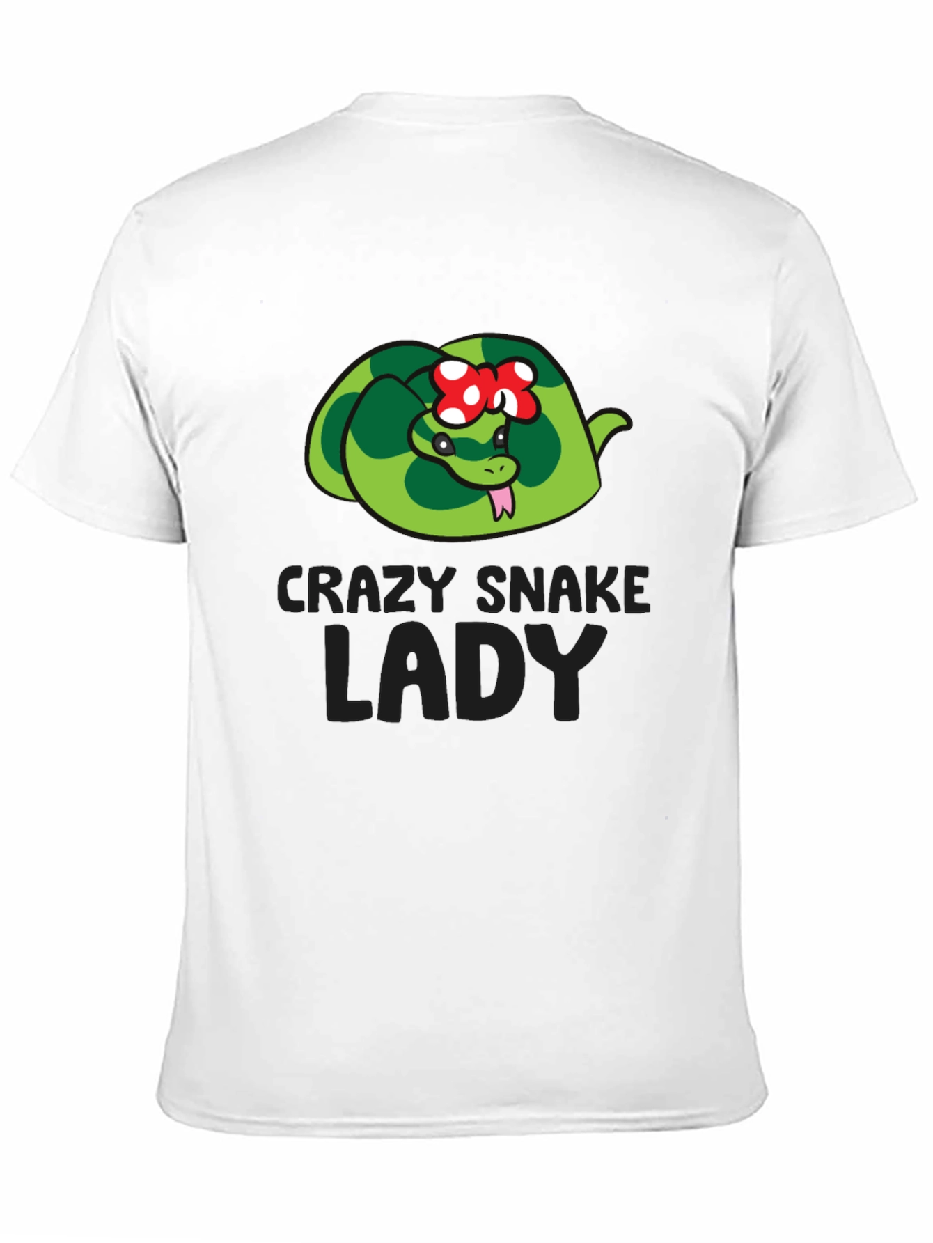 Crazy Snake Lady T-Shirt - Reptile Lover Tee