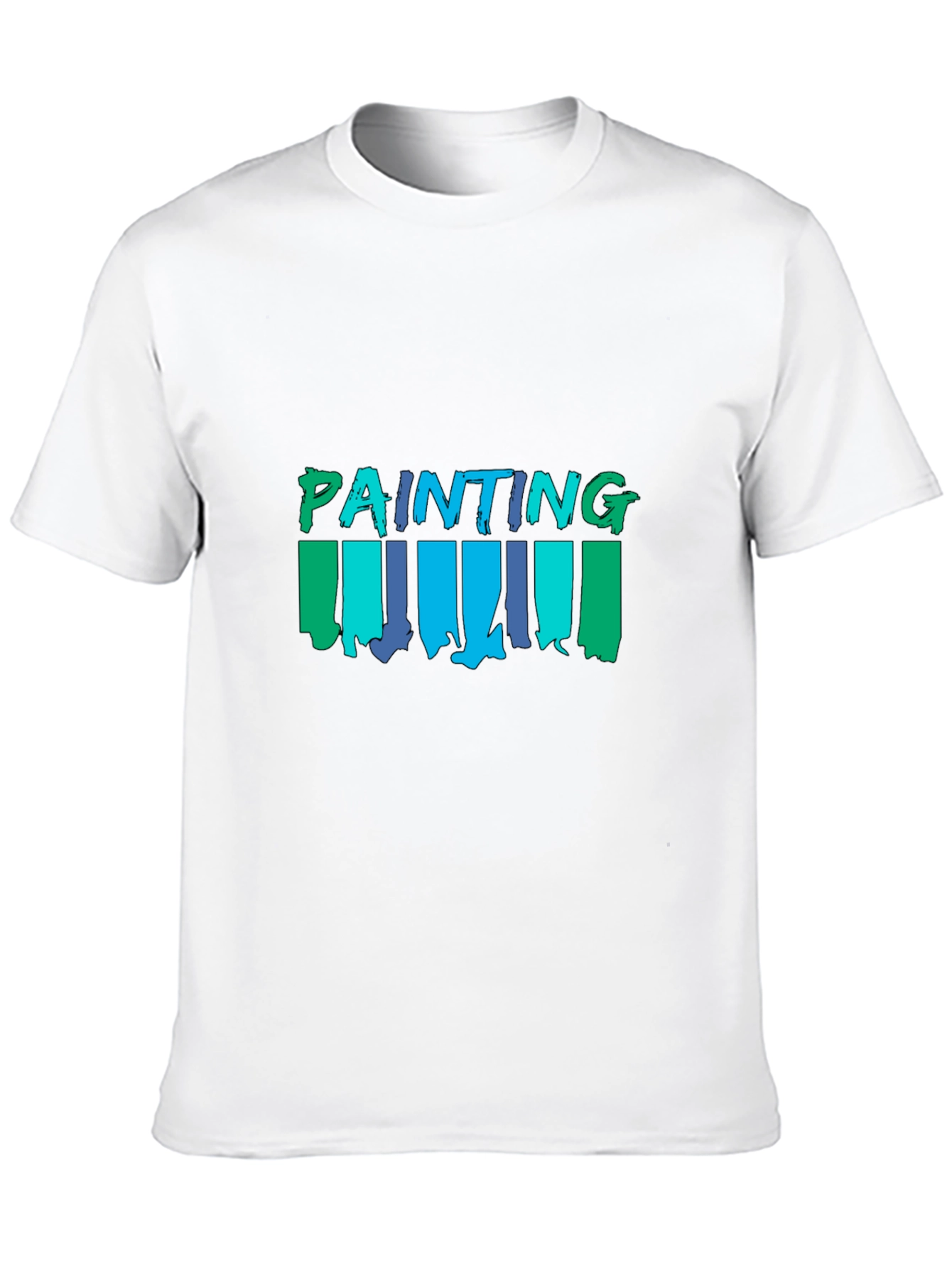 Painting Brush Strokes Graphic T-Shirt