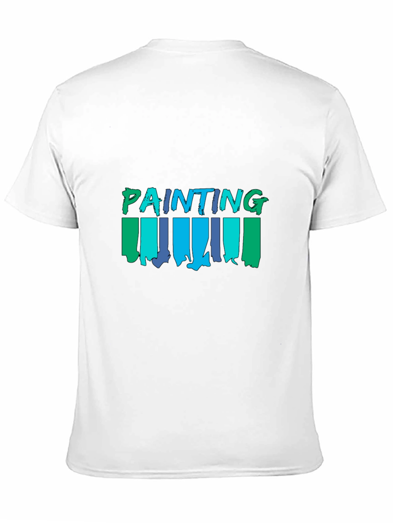 Painting Brush Strokes Graphic T-Shirt