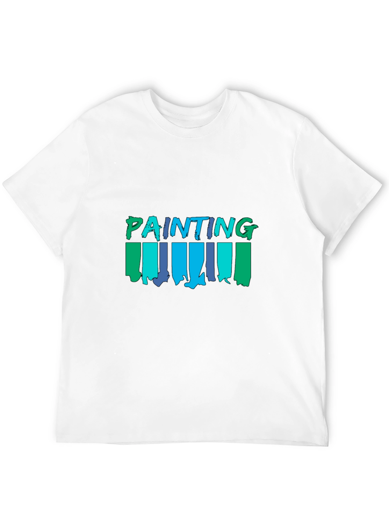 Painting Brush Strokes Graphic T-Shirt