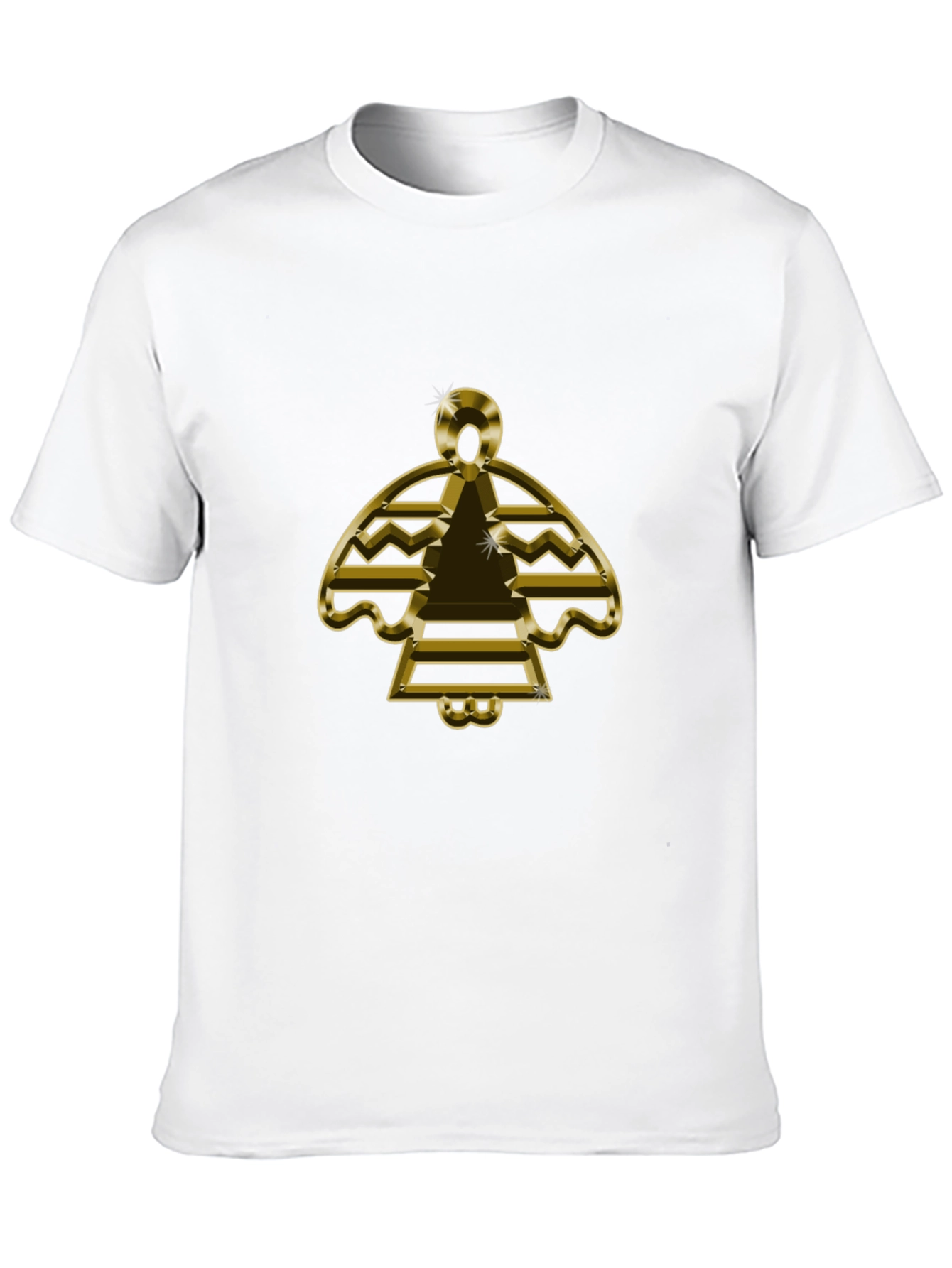 Gold Graphic Tee - Stylish Comfort