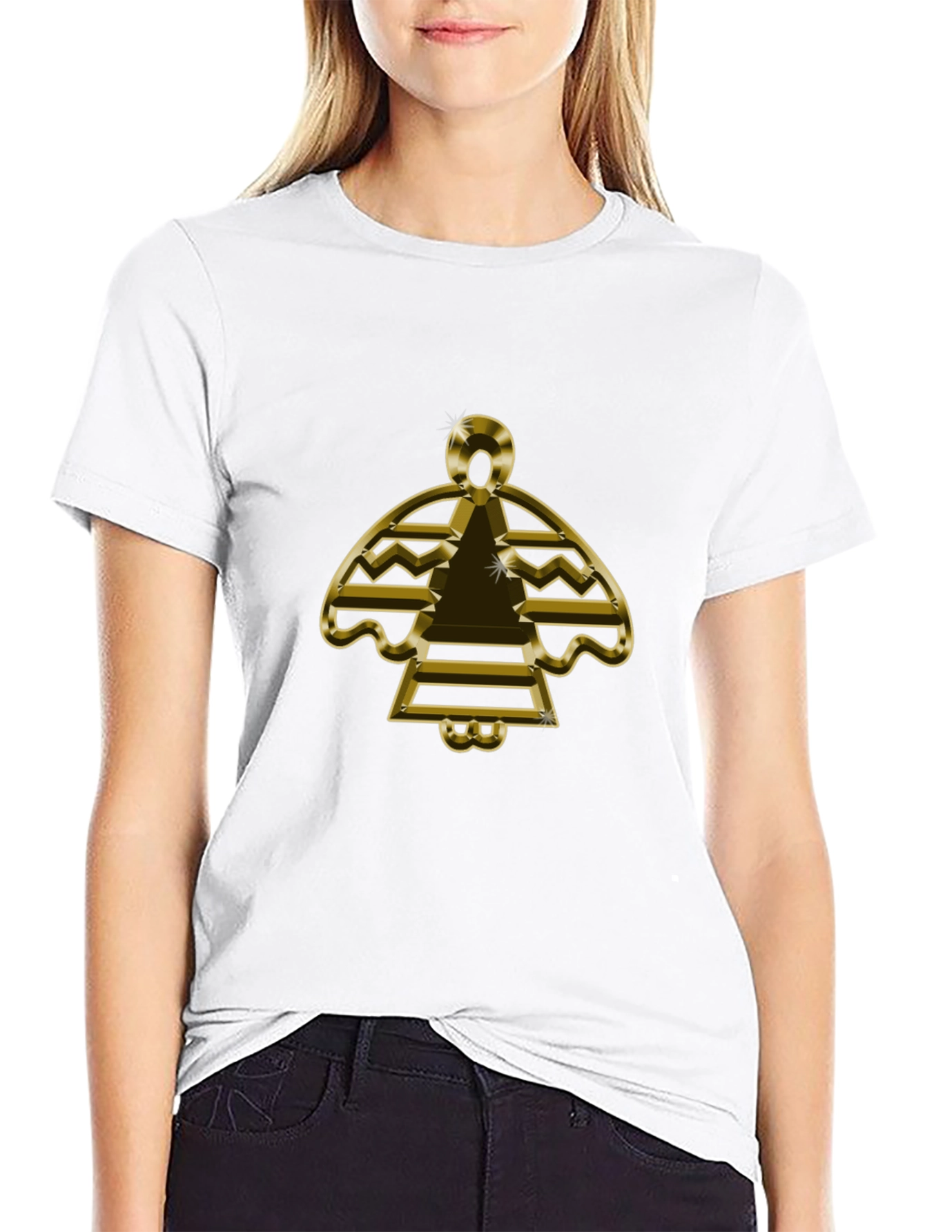 Gold Graphic Tee - Stylish Comfort