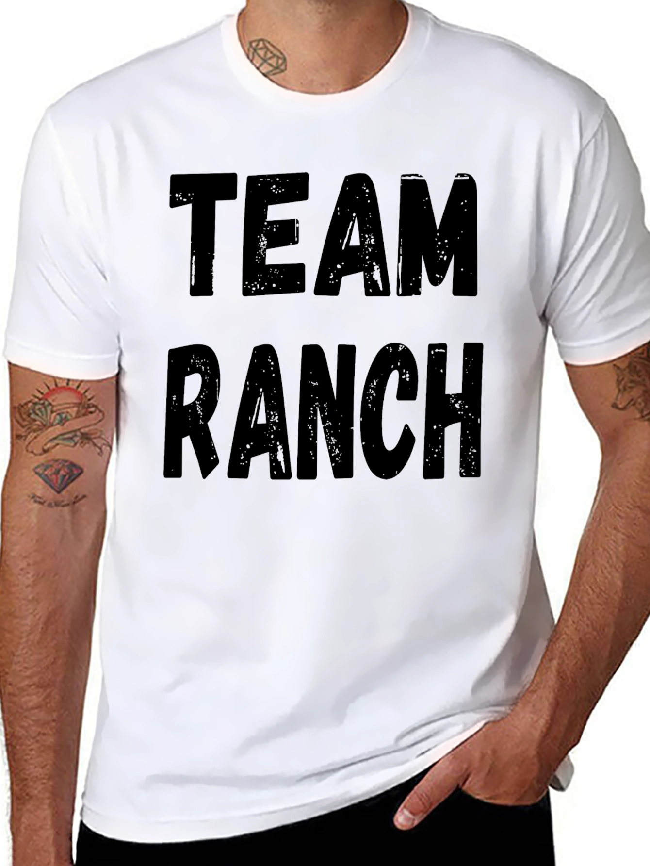 Team Ranch Graphic Tee - Funny Humor T-Shirt