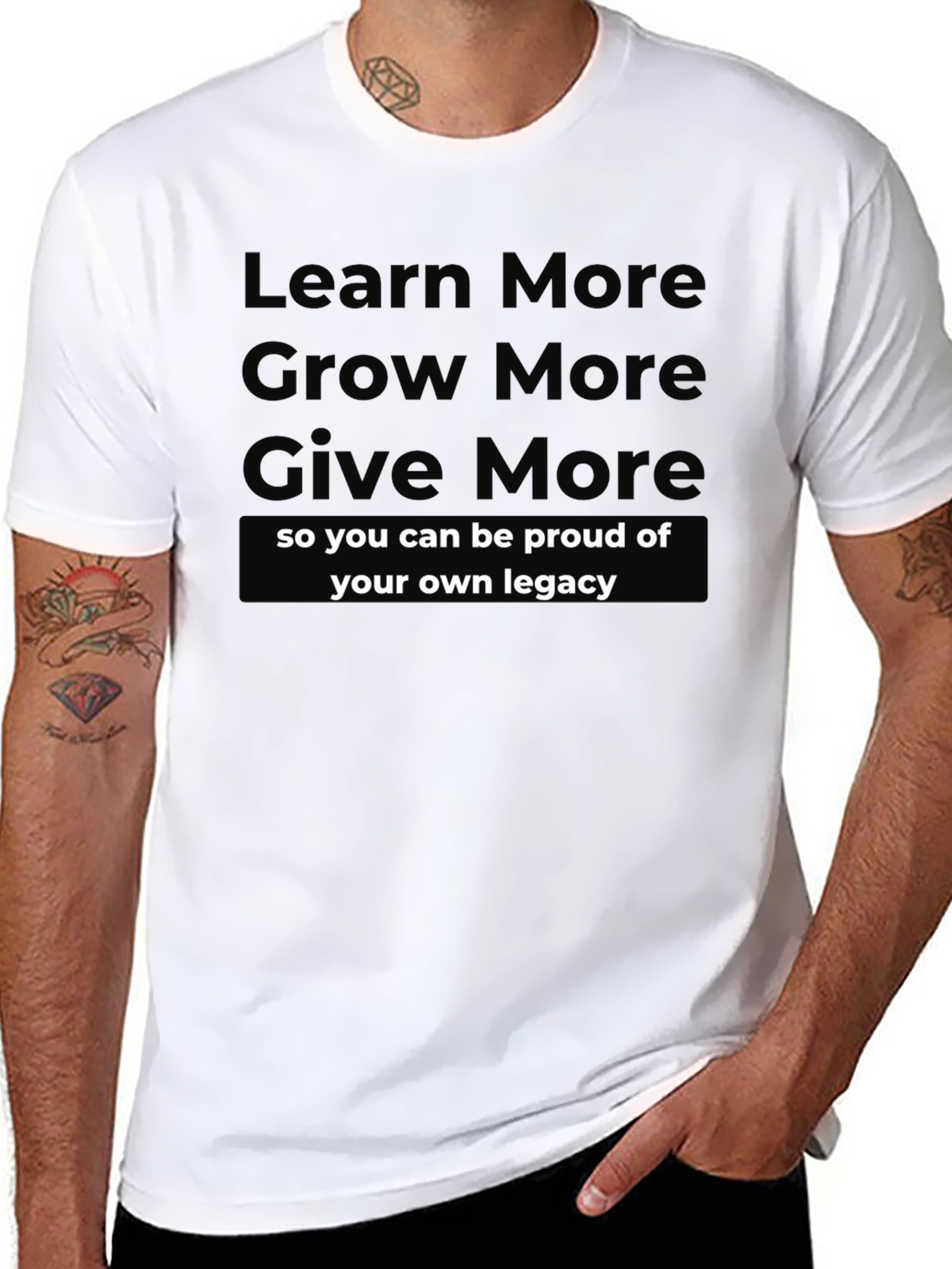 Legacy Motivation Black T-Shirt
