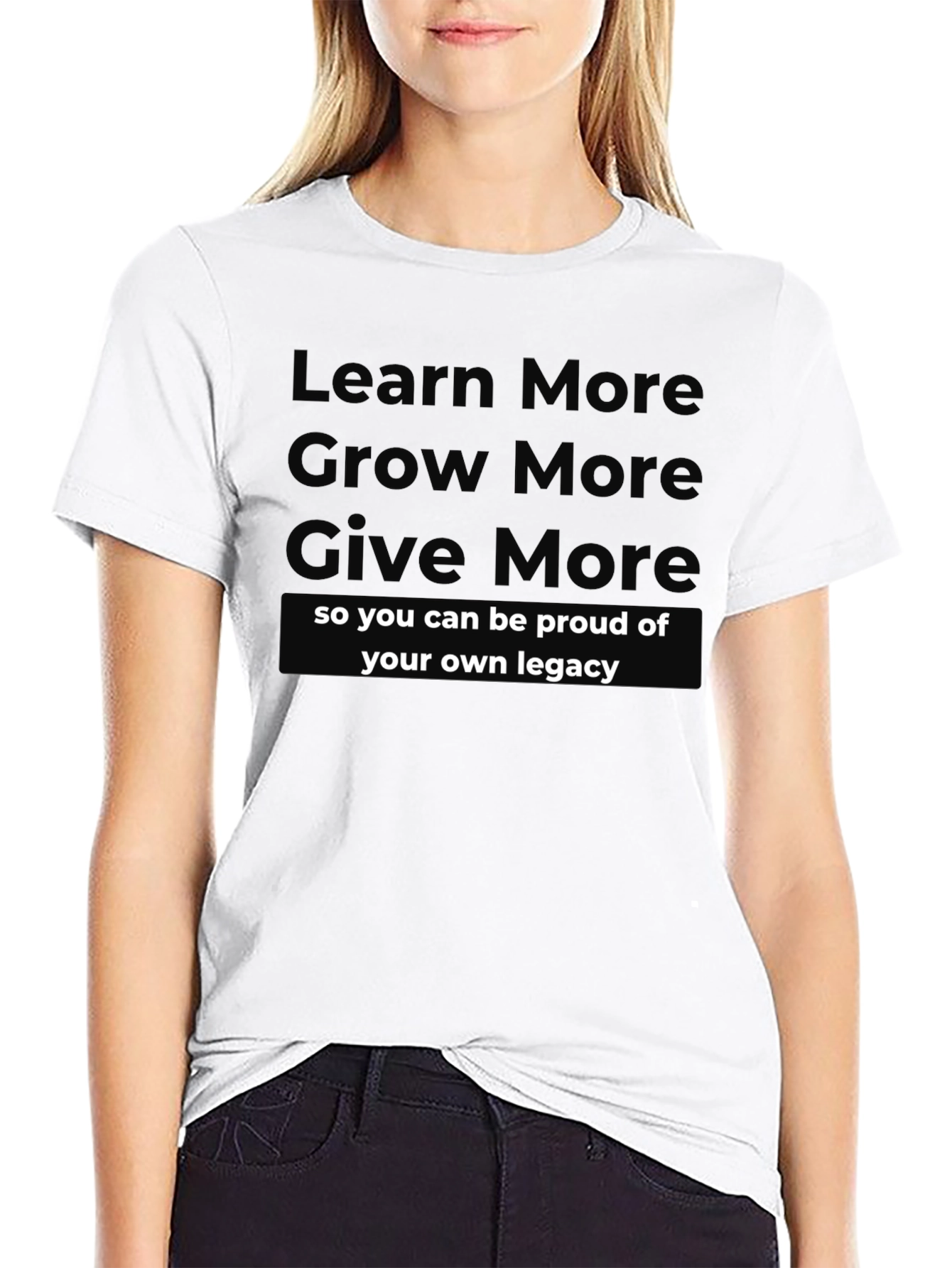 Legacy Motivation Black T-Shirt