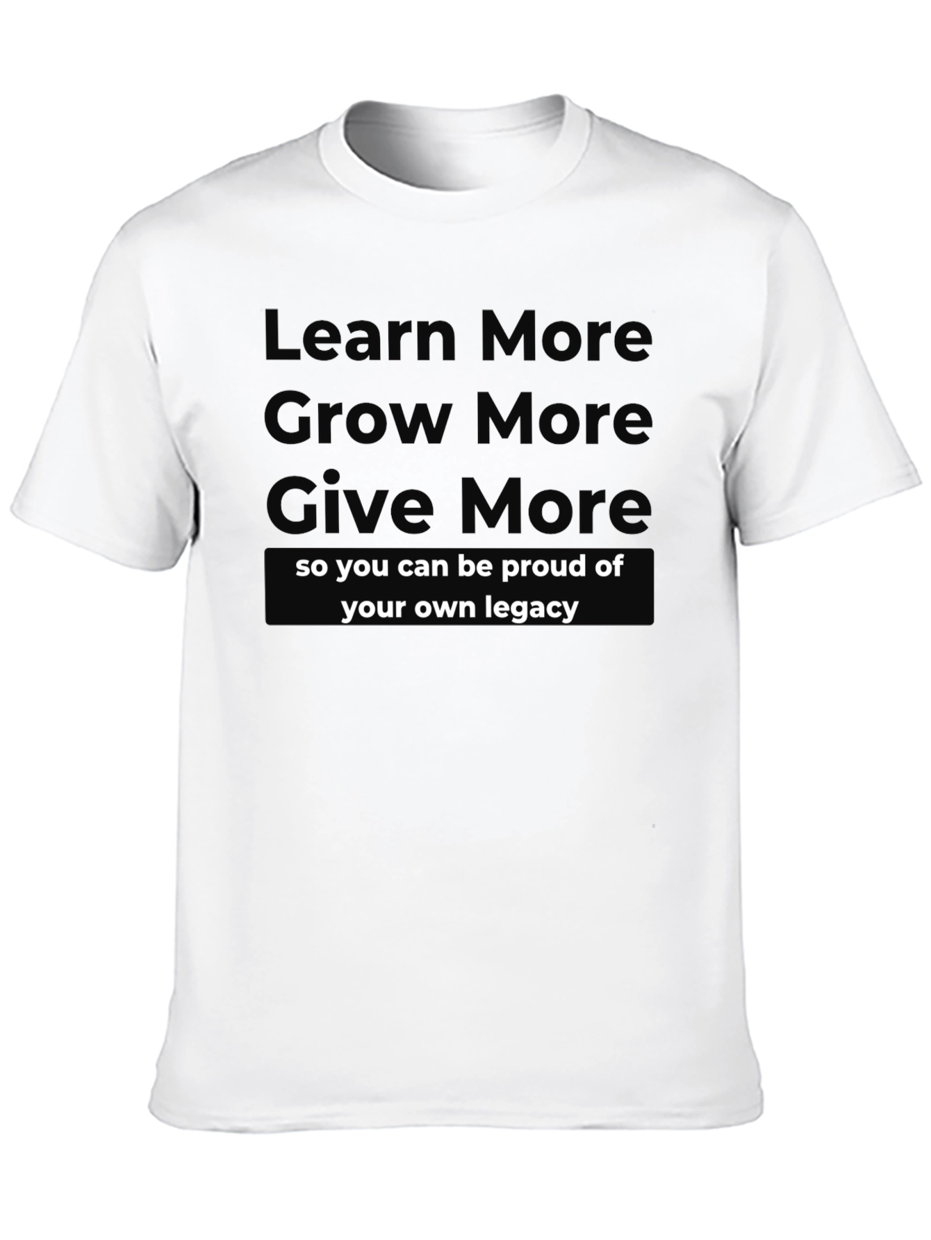 Legacy Motivation Black T-Shirt