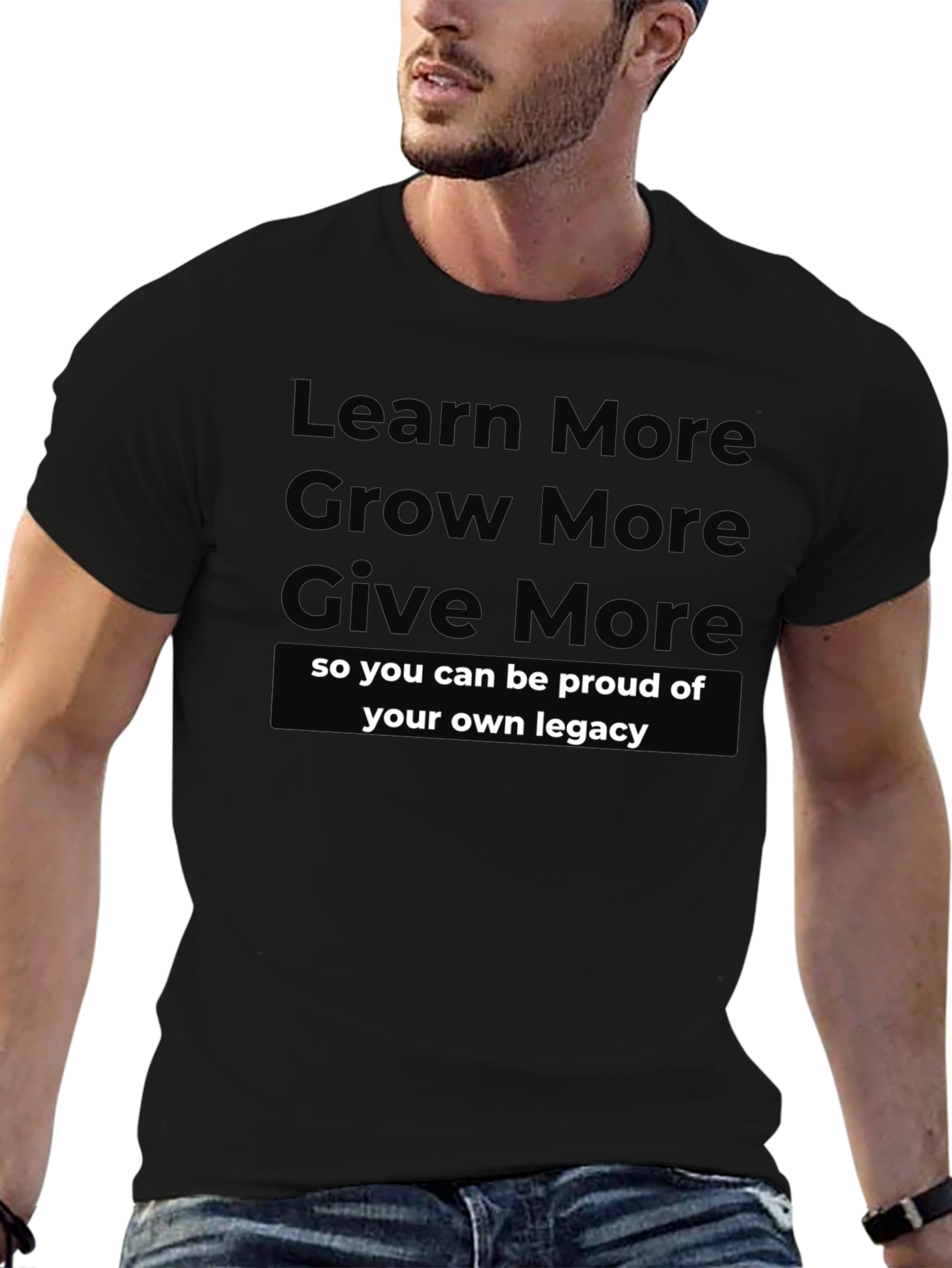 Legacy Motivation Black T-Shirt