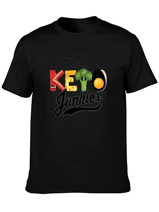 Keto Junkies T-Shirt - Foodie Fun!