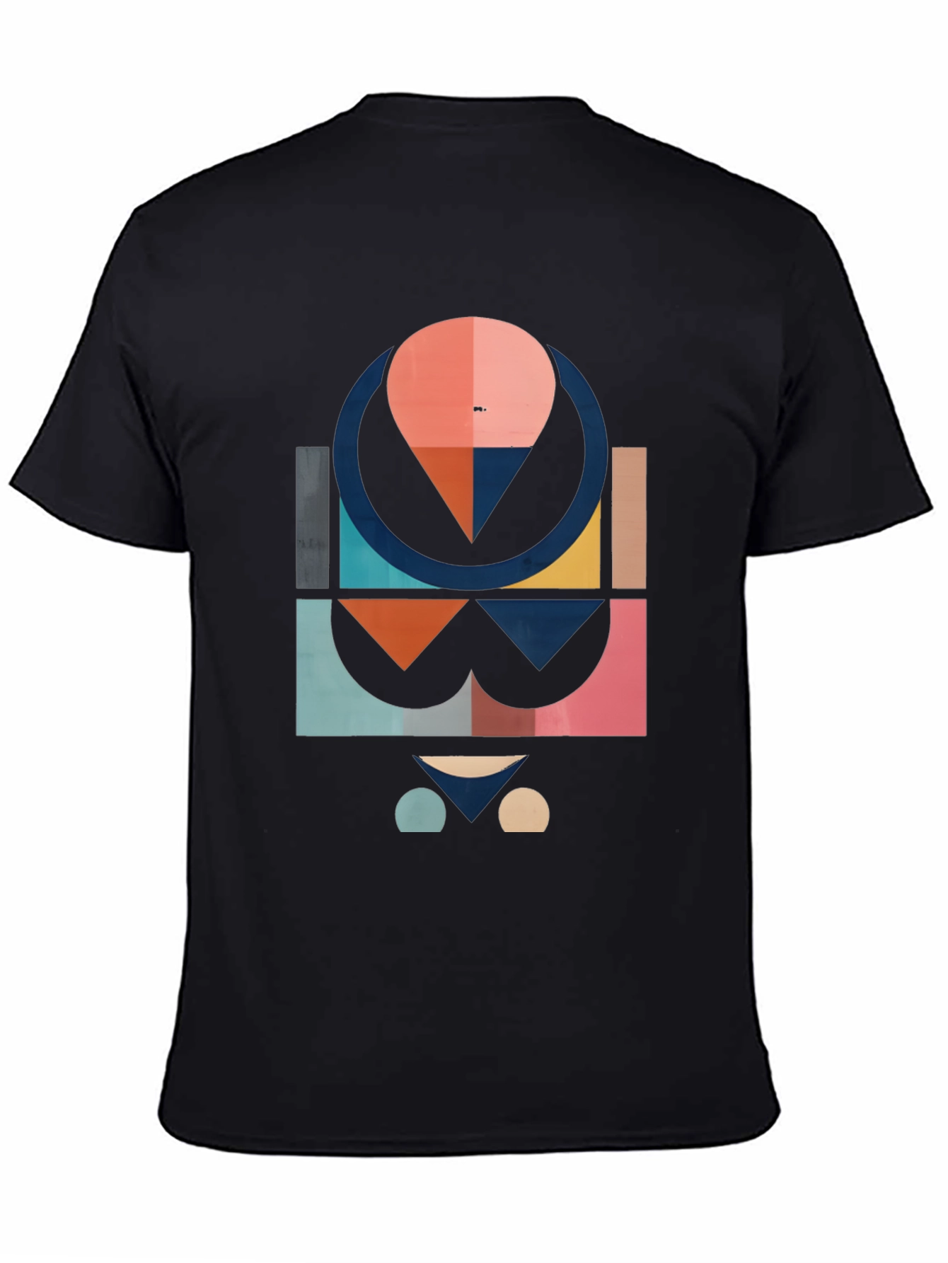 Geometric Design Tee - Modern Art Shirt