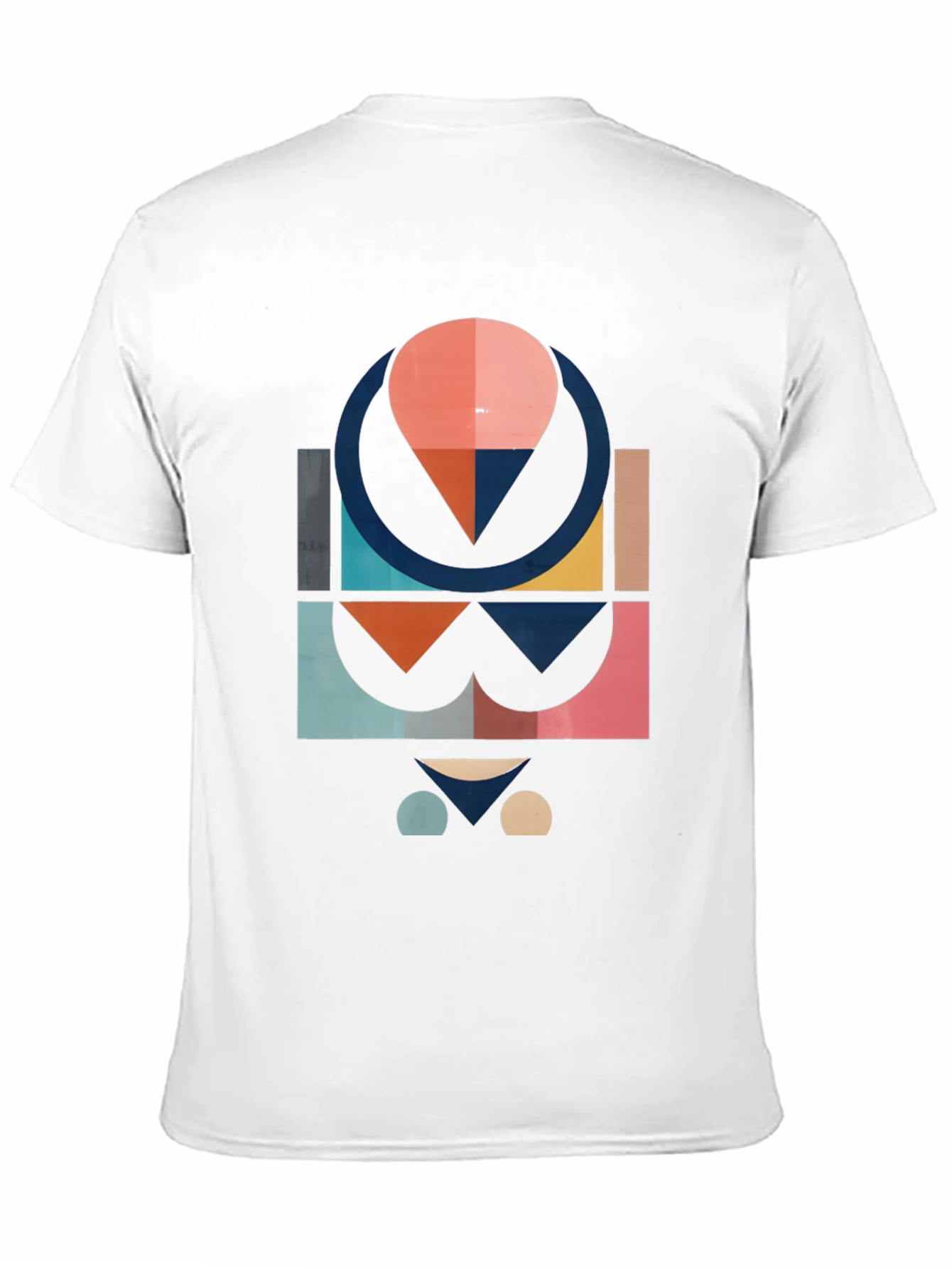 Geometric Design Tee - Modern Art Shirt