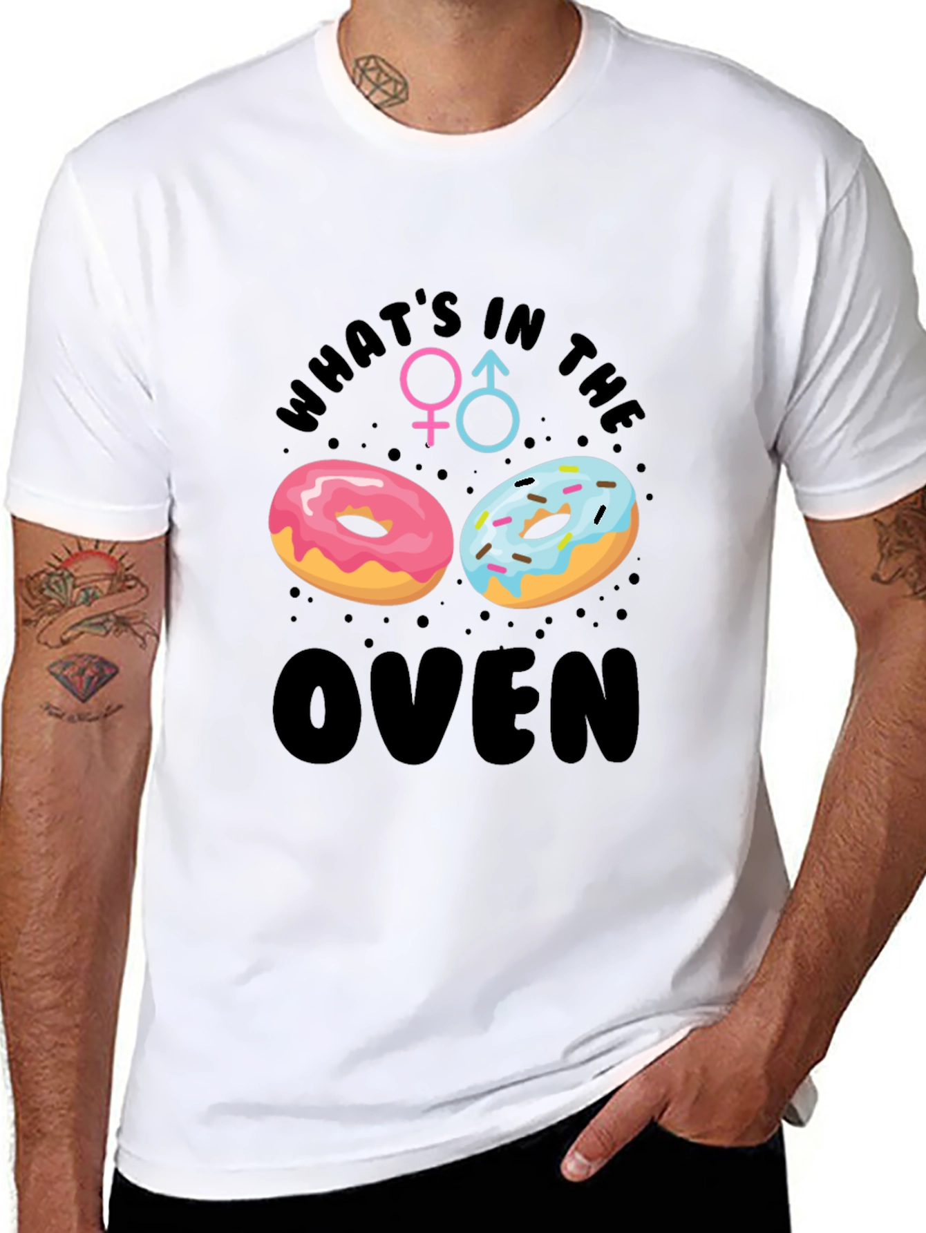 Whats In The Oven Gender Reveal T-Shirt
