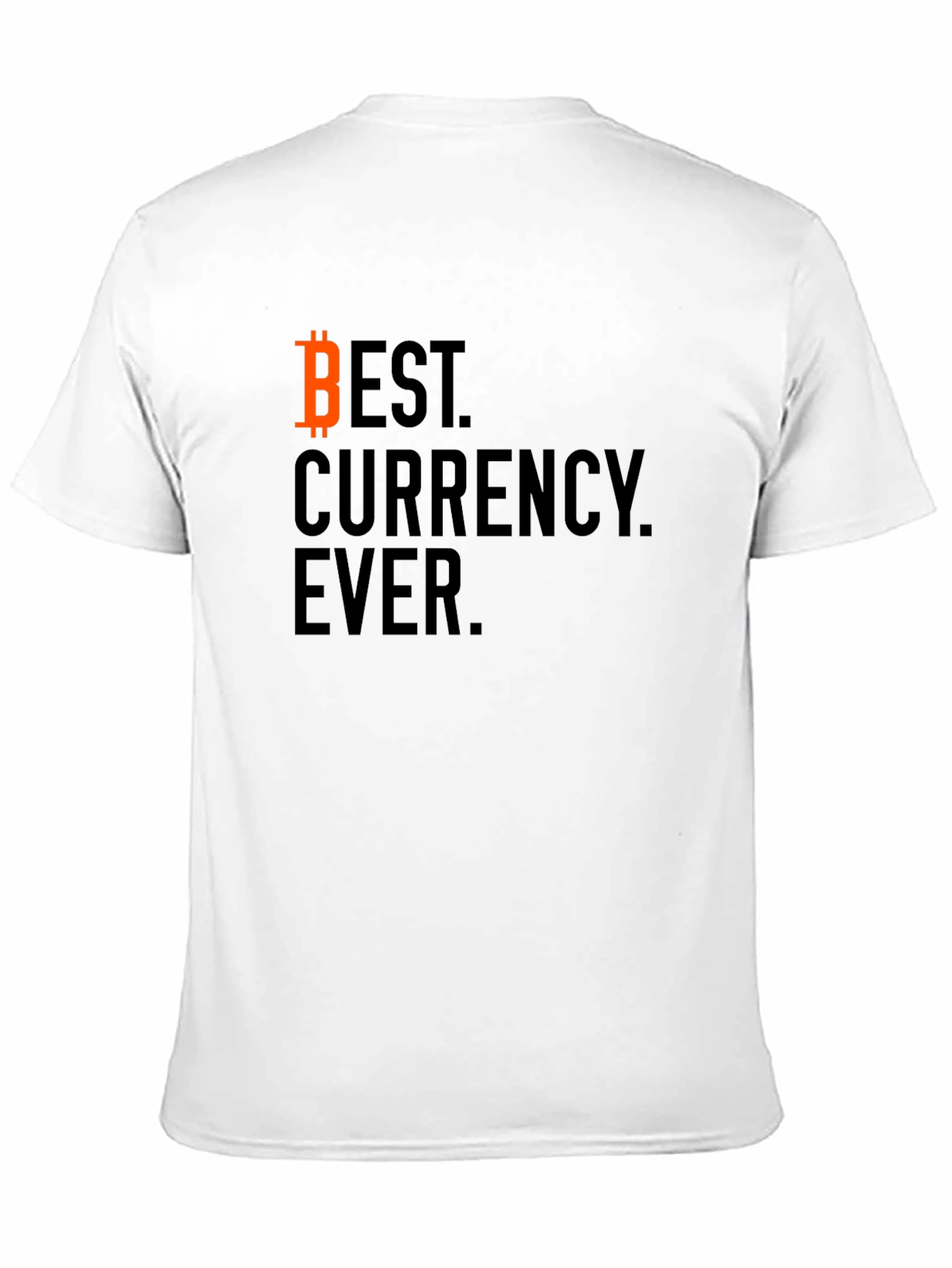Bitcoin Best Currency Ever Black T-Shirt