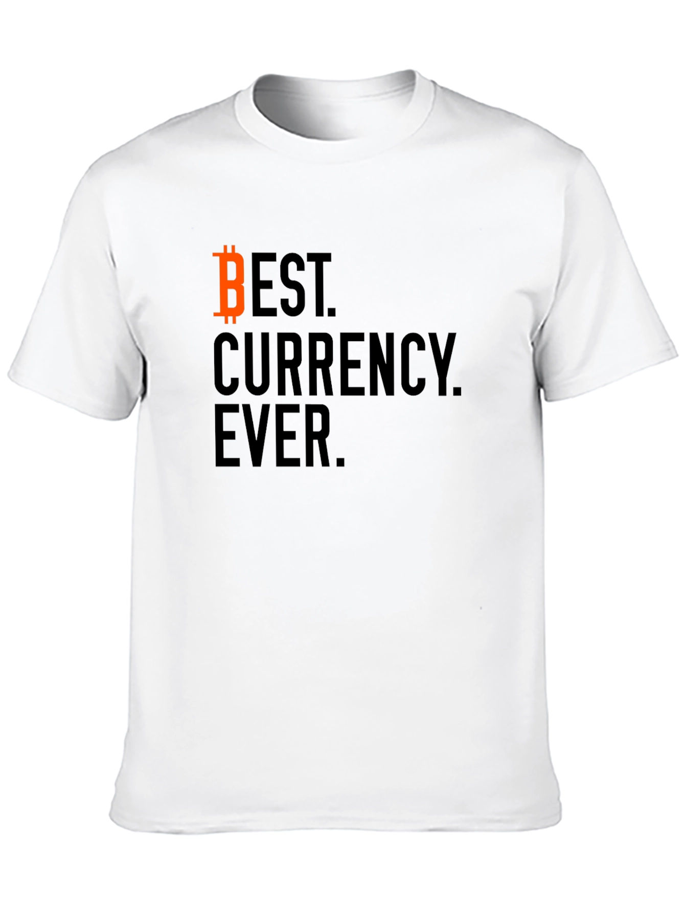 Bitcoin Best Currency Ever Black T-Shirt