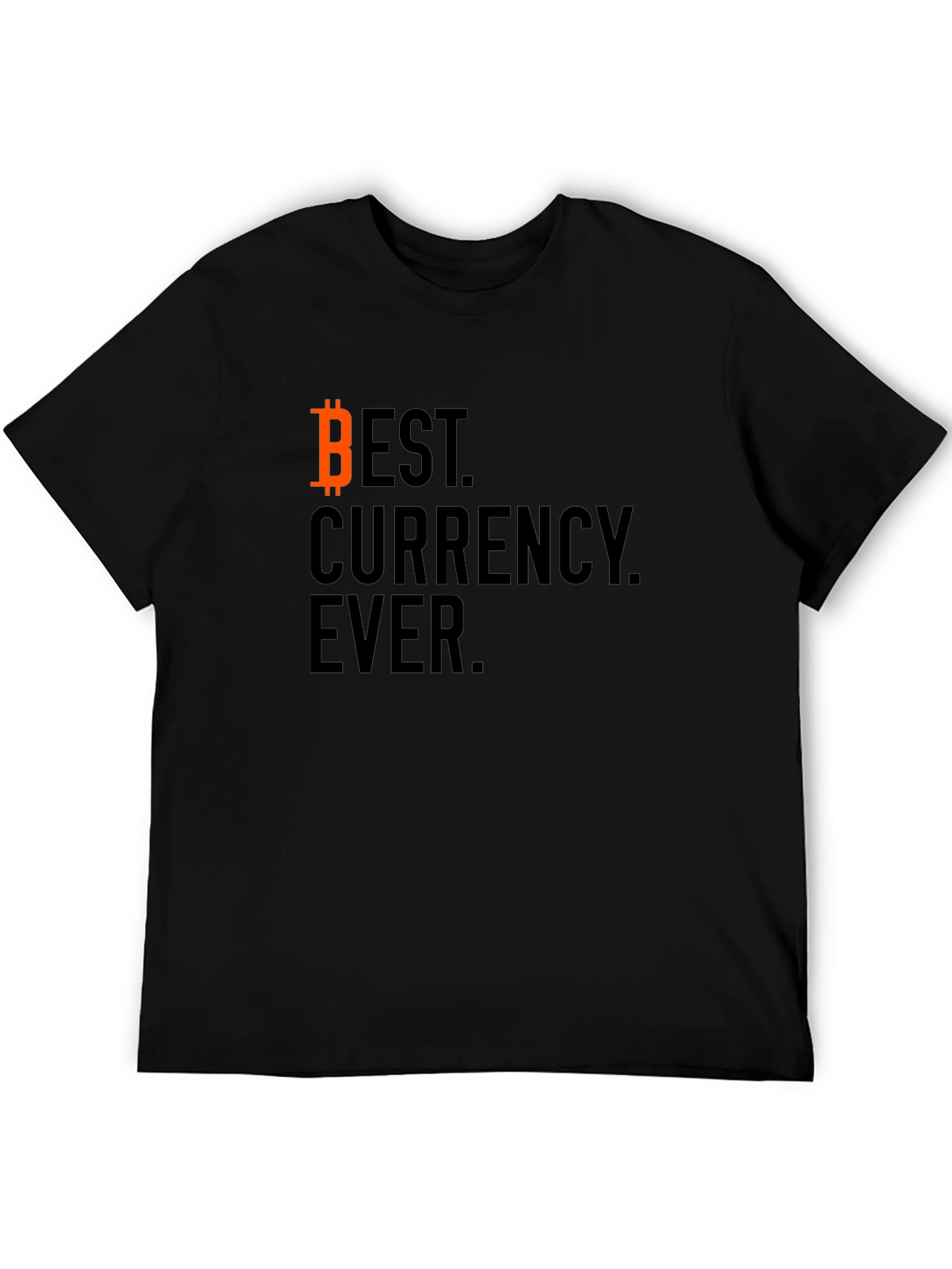 Bitcoin Best Currency Ever Black T-Shirt