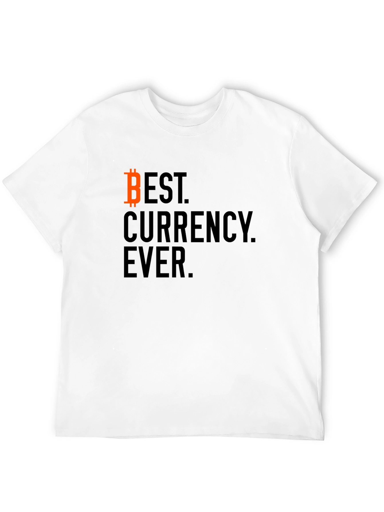 Bitcoin Best Currency Ever Black T-Shirt