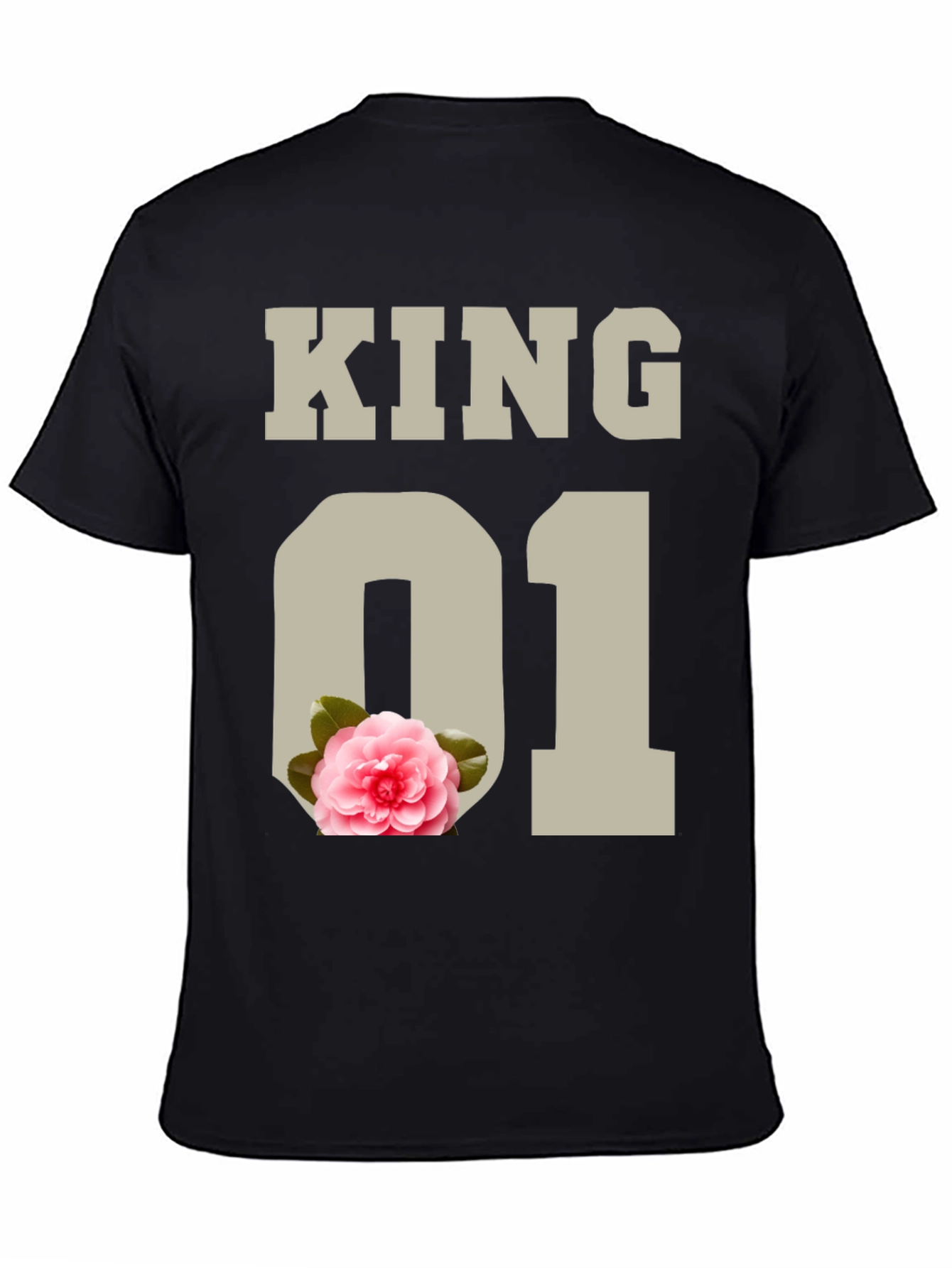 King 01 Floral Graphic Tee