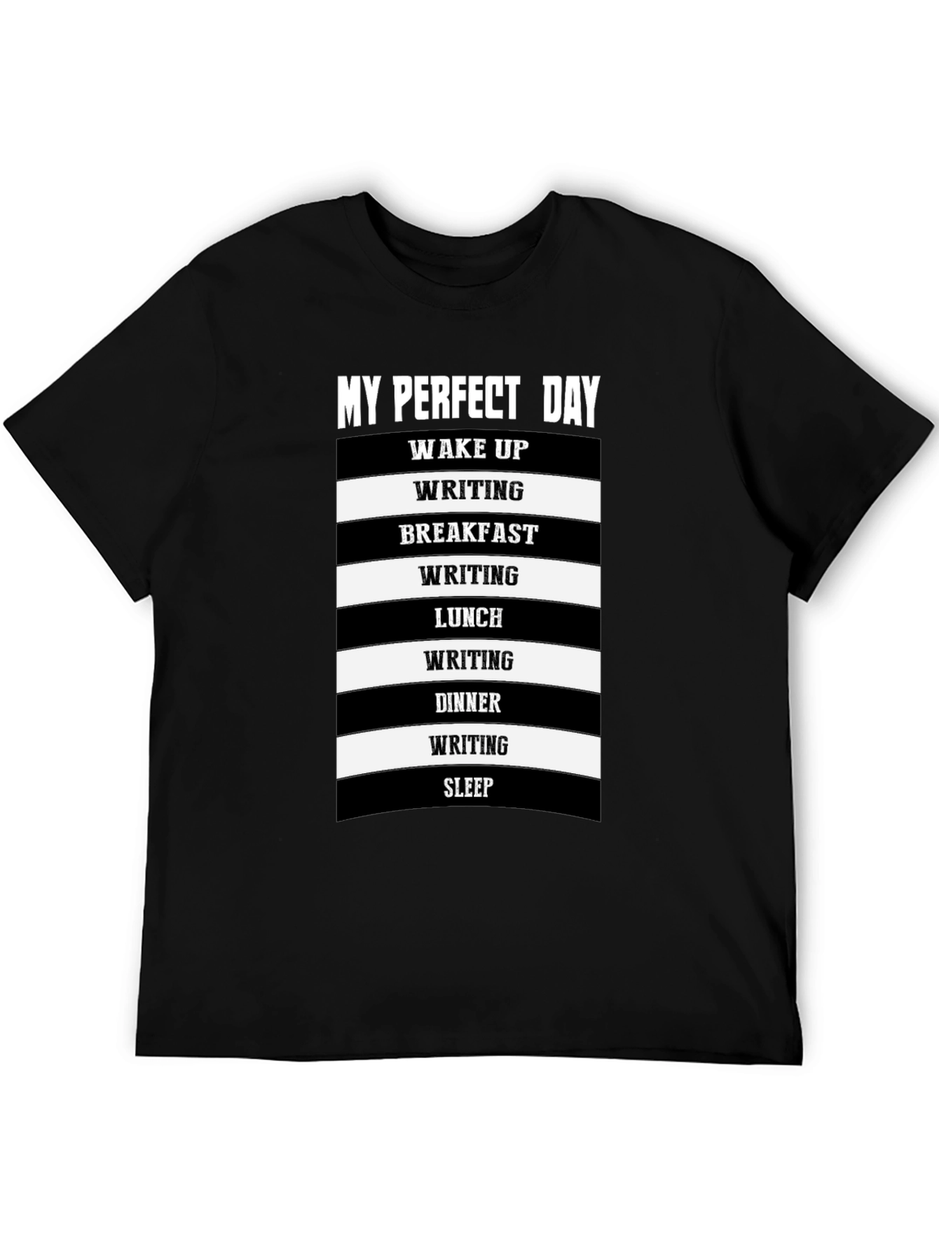 Perfect Day Writing T-Shirt