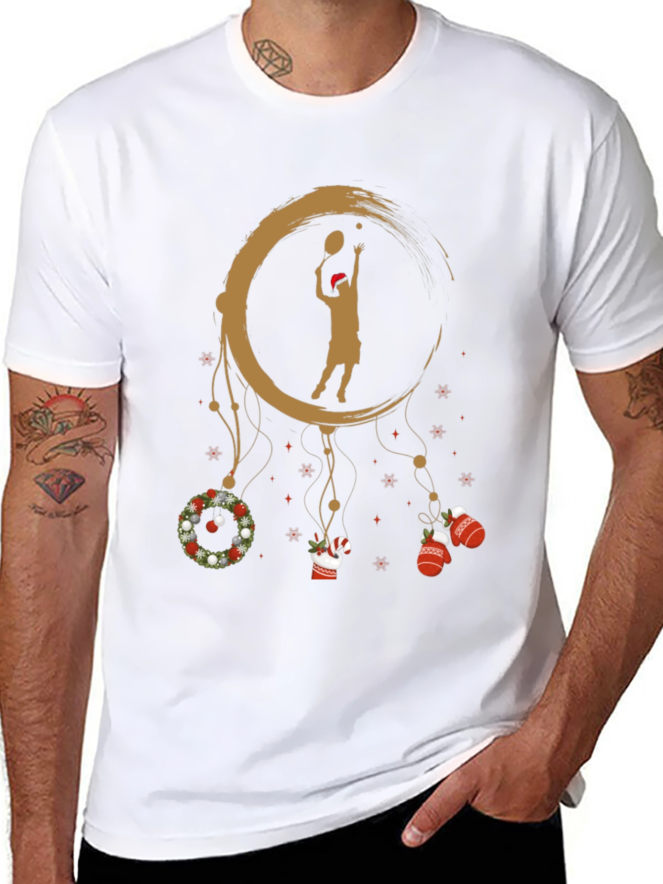 Festive Tennis Dream T-Shirt