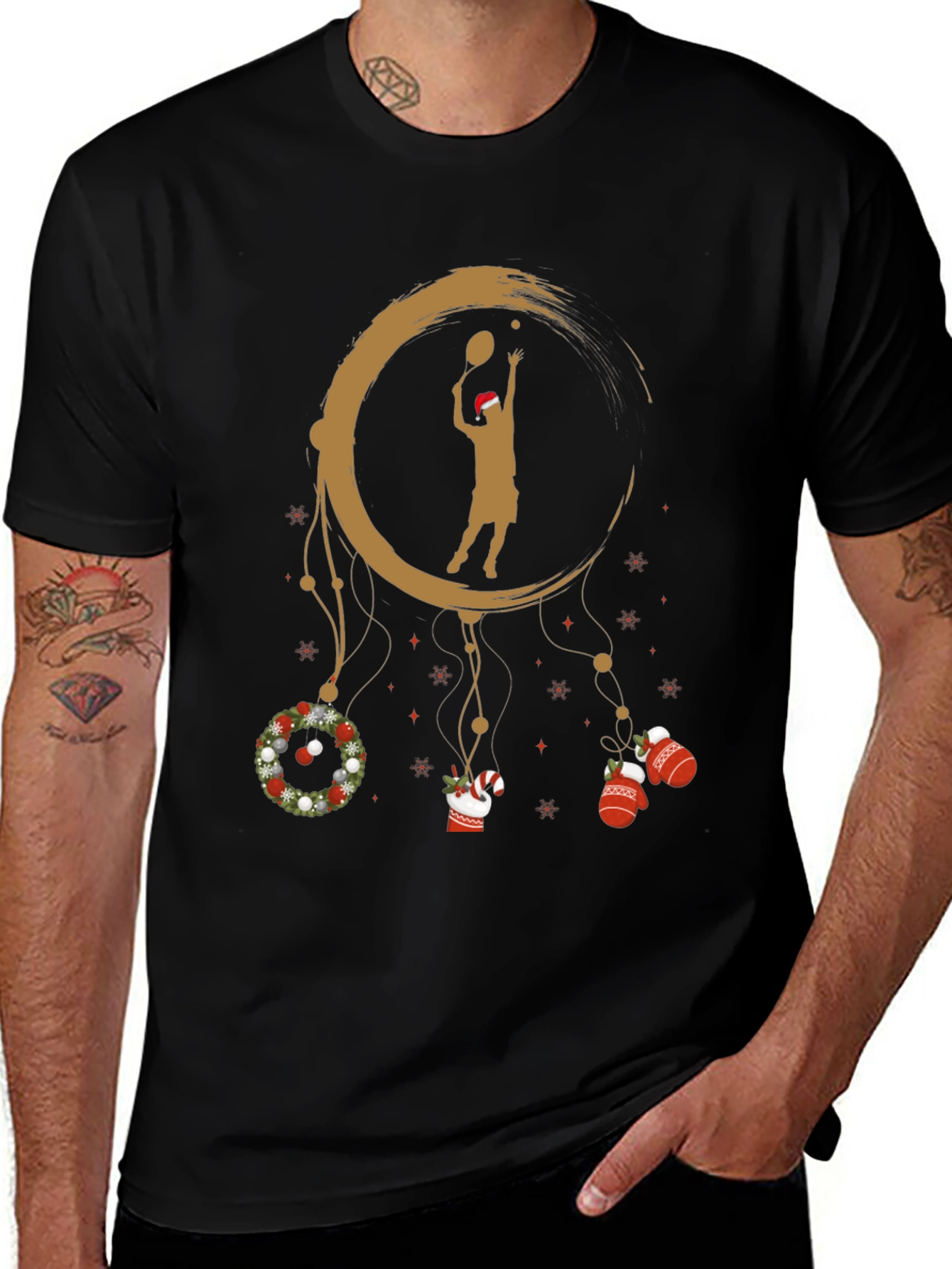 Festive Tennis Dream T-Shirt