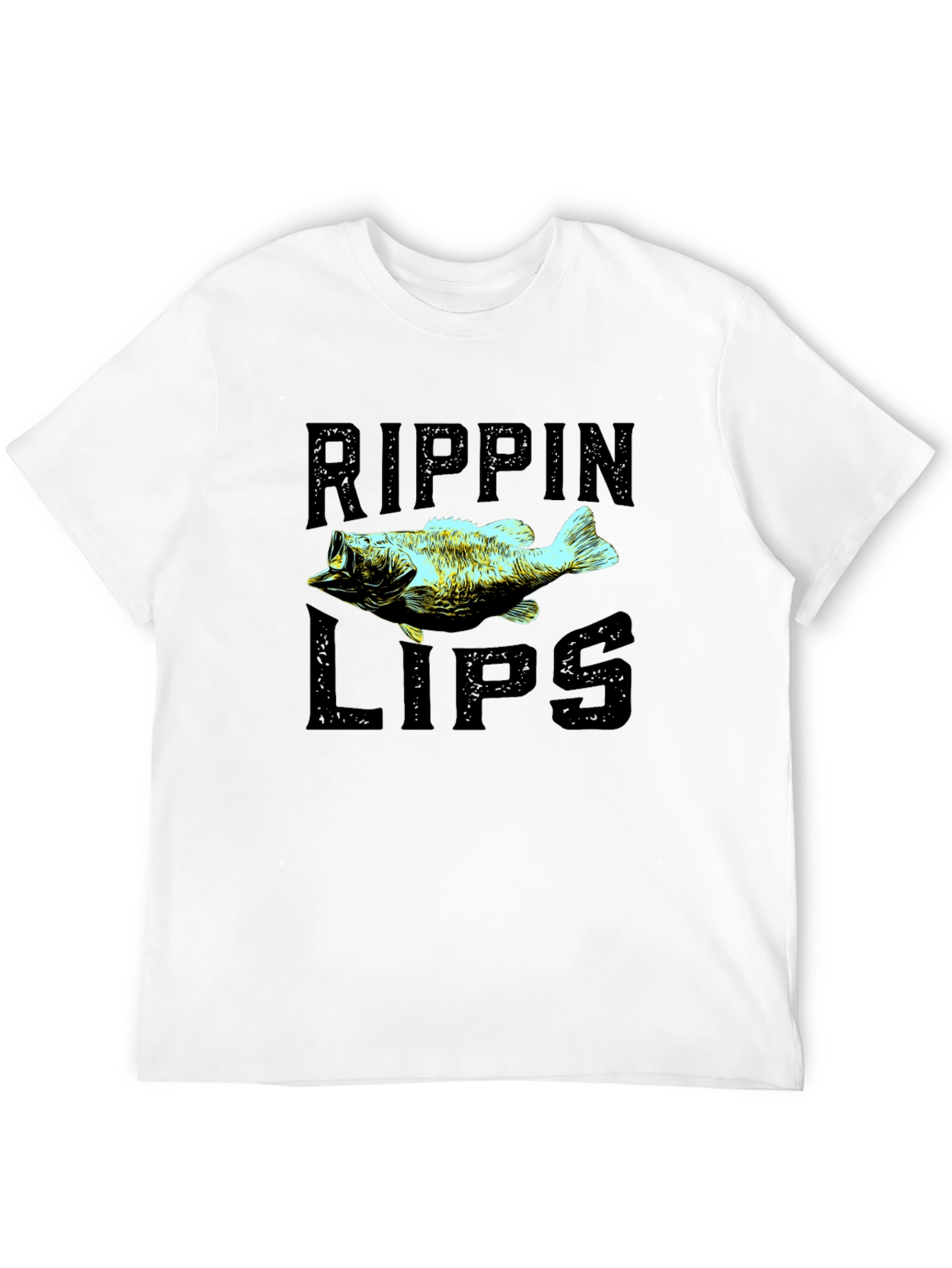 Rippin Lips Bass Fishing Graphic T-Shirt