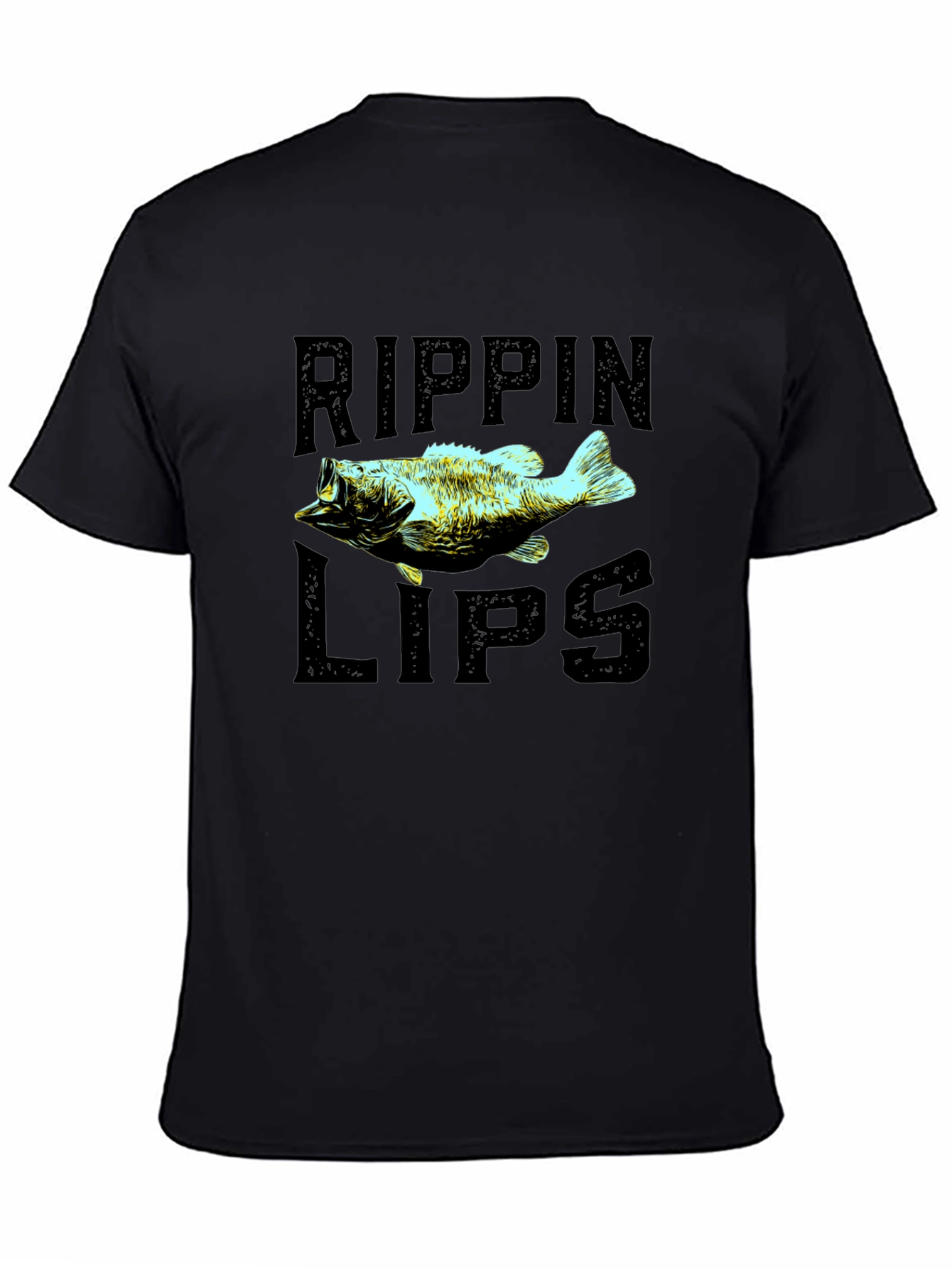 Rippin Lips Bass Fishing Graphic T-Shirt