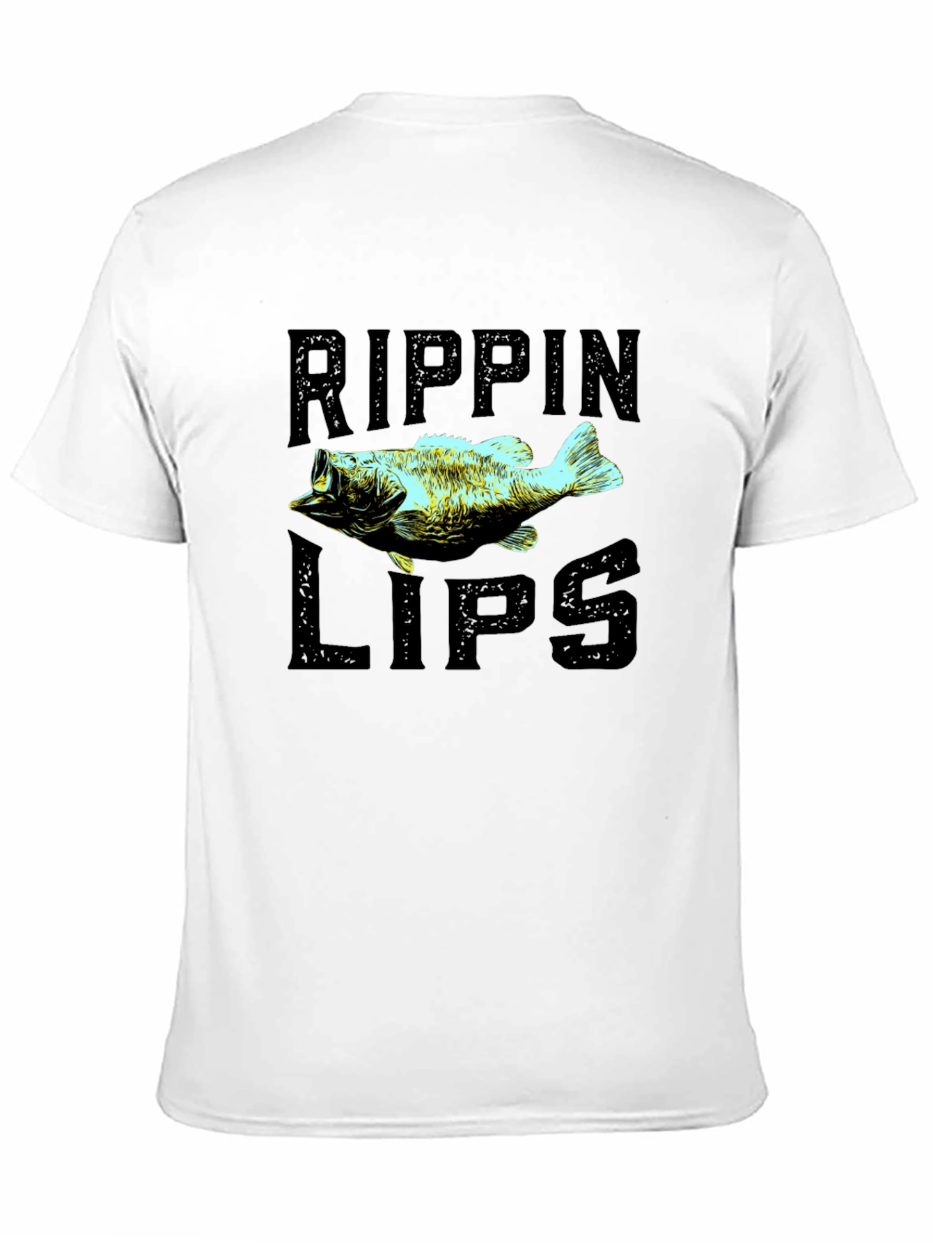 Rippin Lips Bass Fishing Graphic T-Shirt