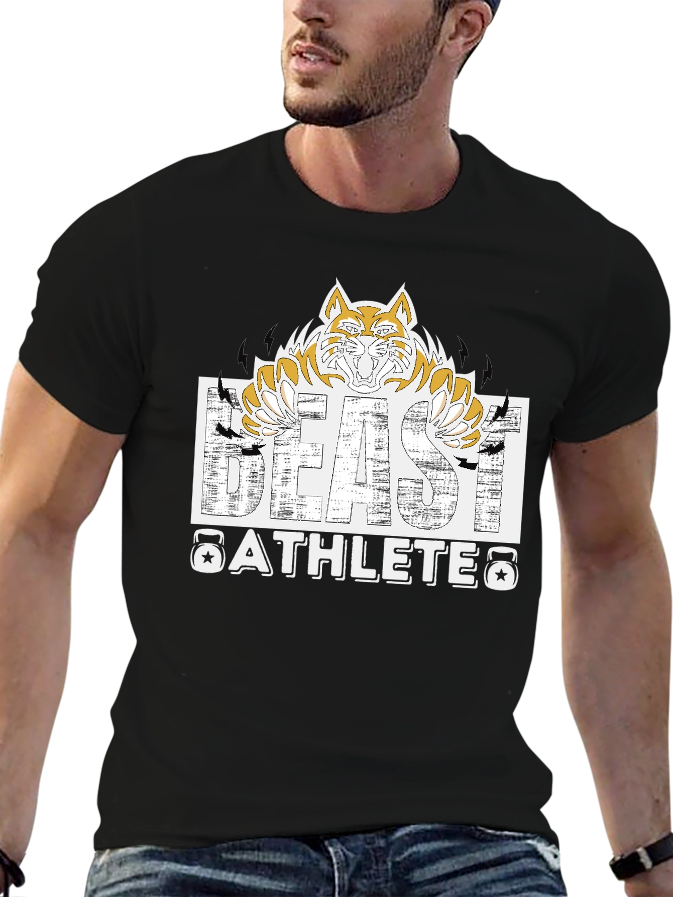 Beast Athletes Graphic Tee - Black