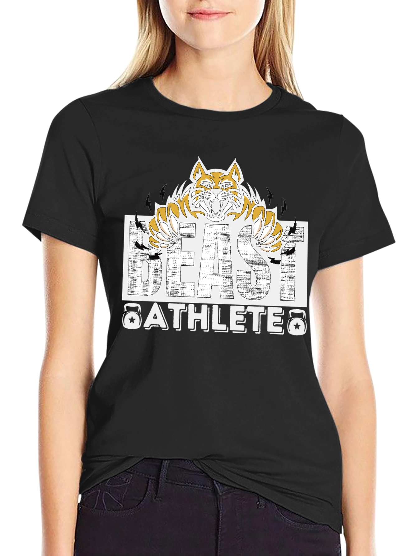 Beast Athletes Graphic Tee - Black